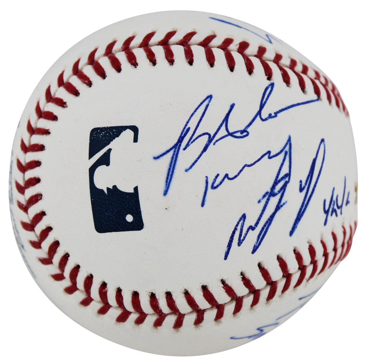 Sandlot (6) Guiry, Leopardi, +4 Signed Babe Ruth Baseball w/ Character Names BAS