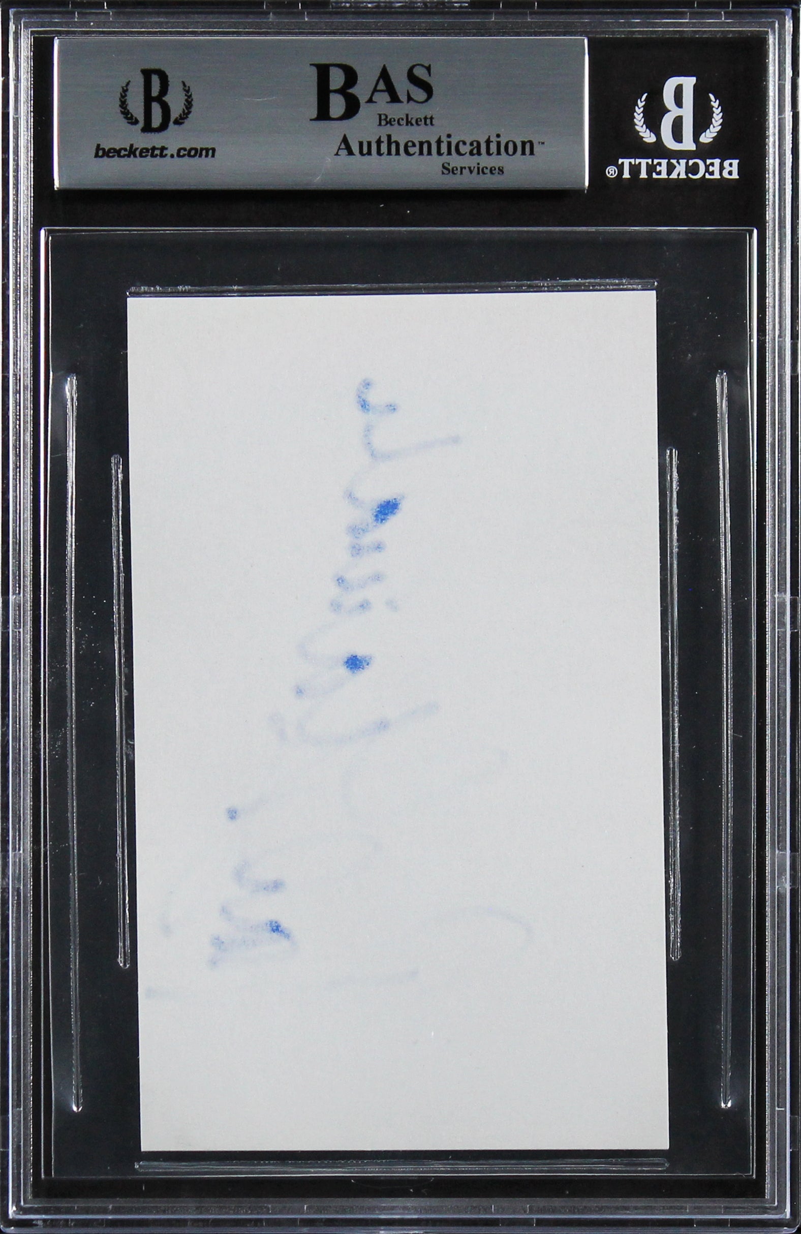 Paul Giamatti Billions Authentic Signed 3x5 Index Card Autographed BAS Slabbed 2
