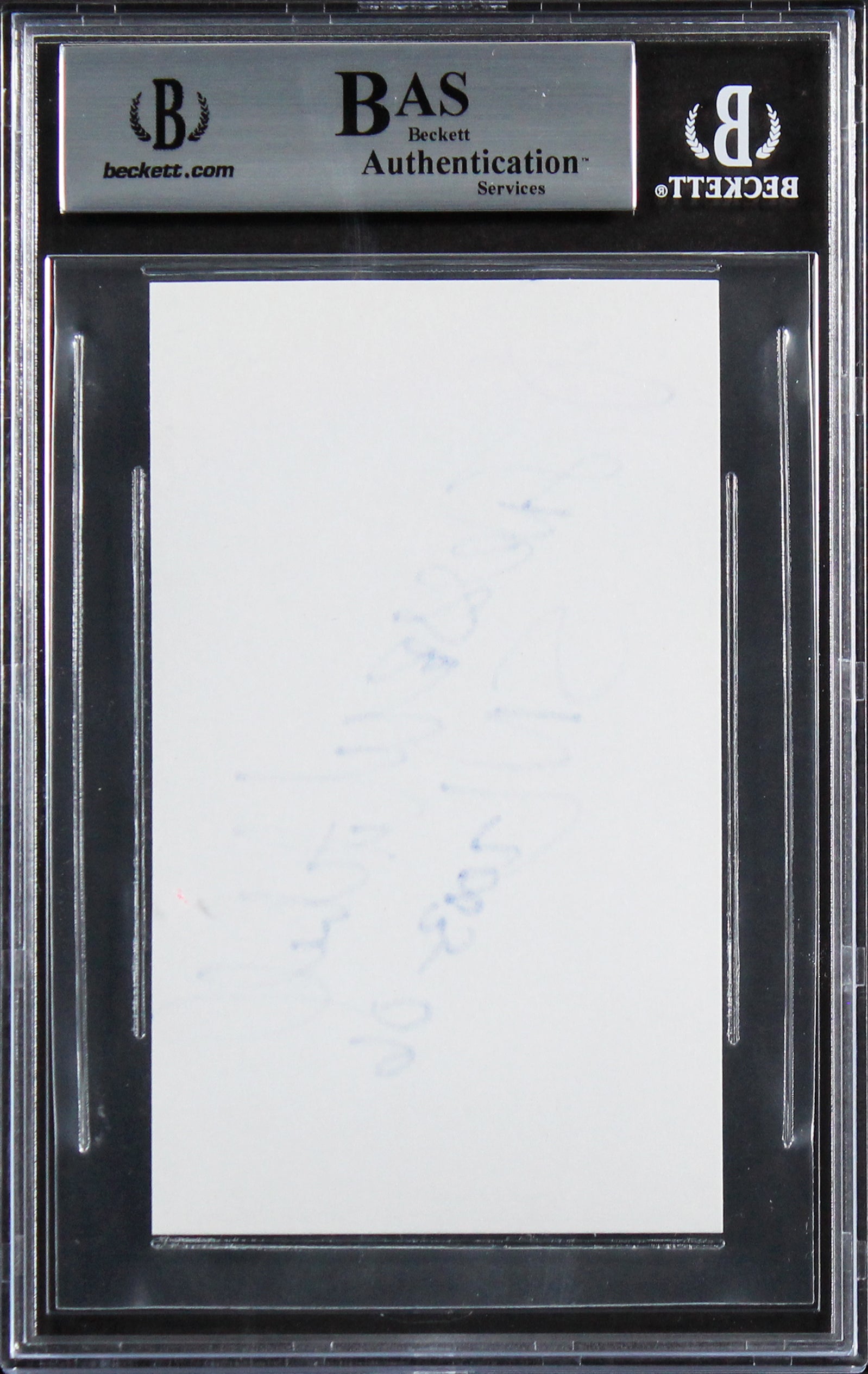 Finesse Mitchell Saturday Night Live SNL 2003-06 Signed 3x5 Index Card BAS Slab