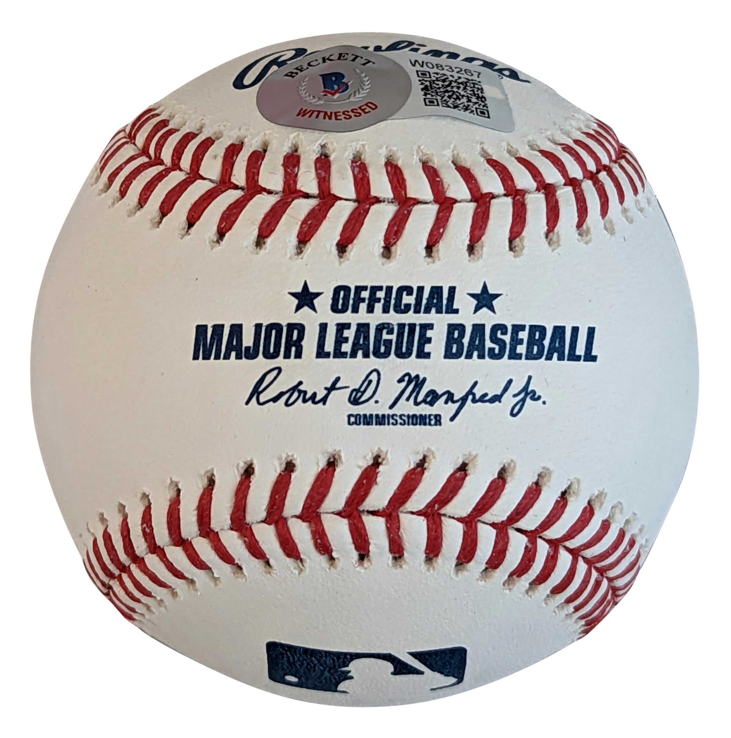 Reds Pete Rose "4256" Authentic Signed Oml Baseball Autographed BAS Witnessed