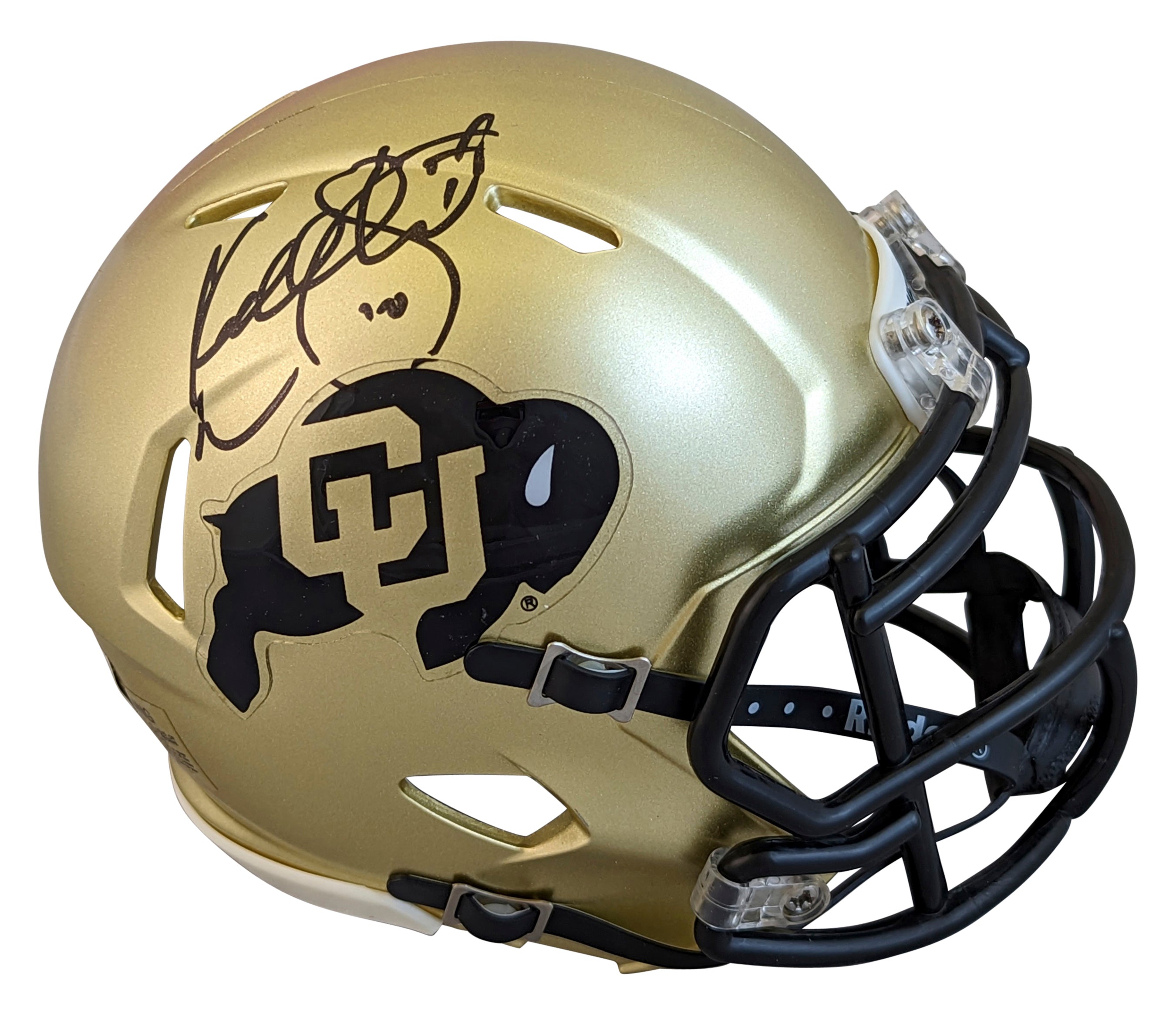 Colorado Kordell Stewart Authentic Signed Speed Mini Helmet BAS Witnessed