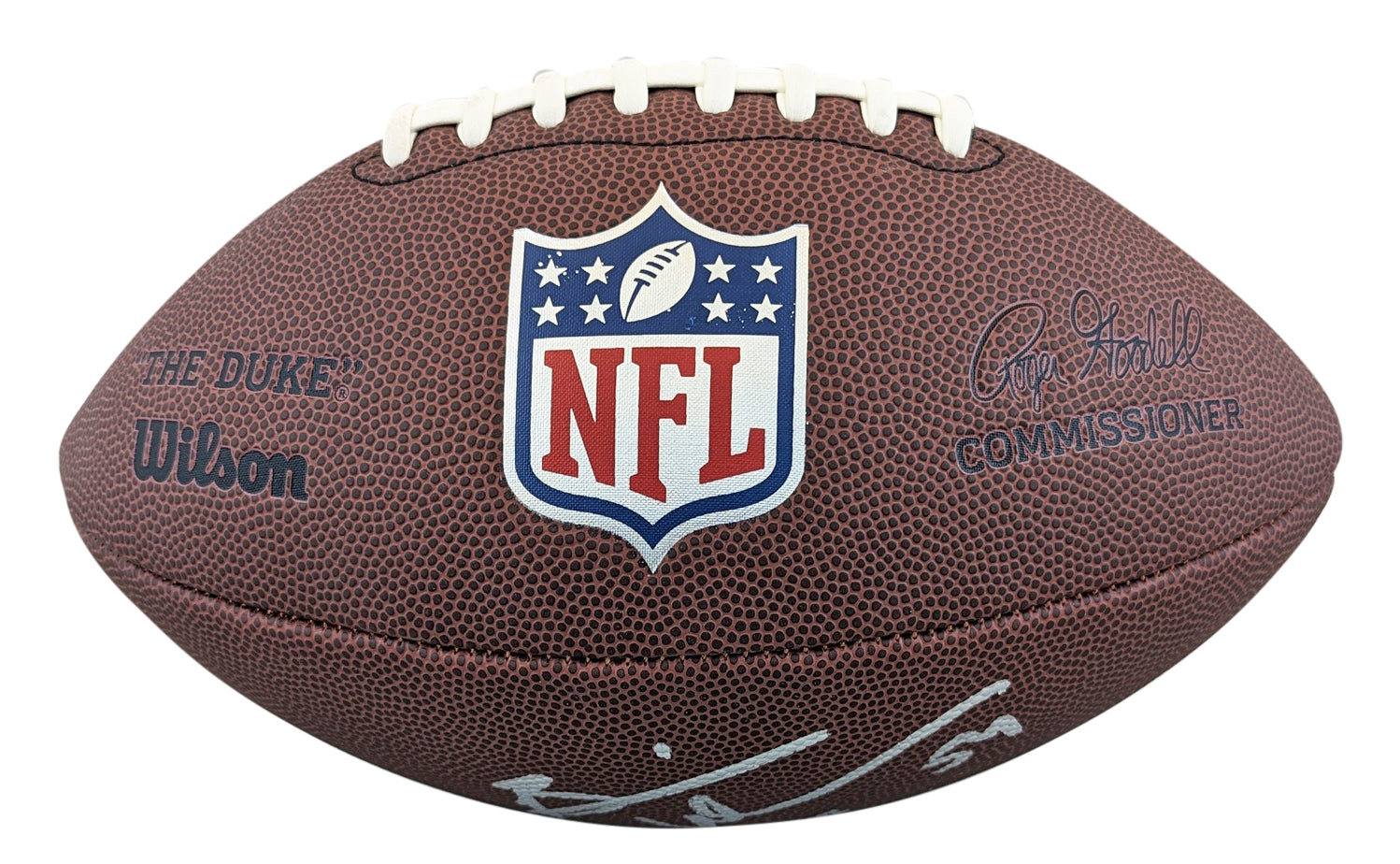 Bears Brian Urlacher "HOF 18" Signed Wilson Replica Duke Nfl Football BAS Wit