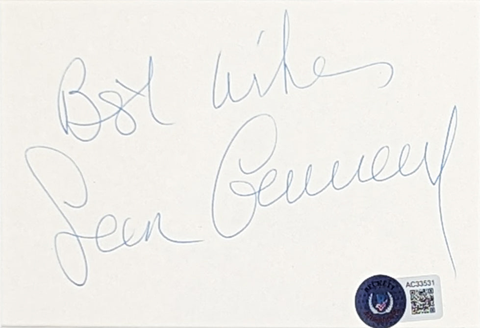 Sean Connery James Bond 007 Signed & Framed 3.5x5.5 Cut Signature BAS #AC33531