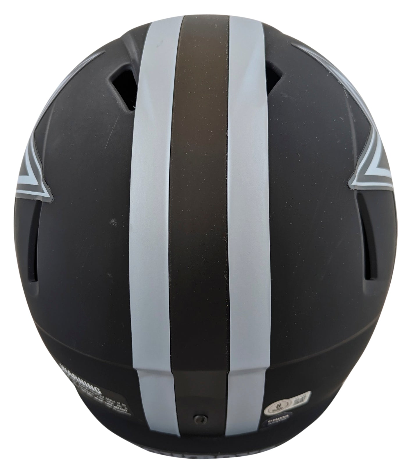 Cowboys Emmitt Smith Signed Eclipse Full Size Speed Rep Helmet BAS Witnessed