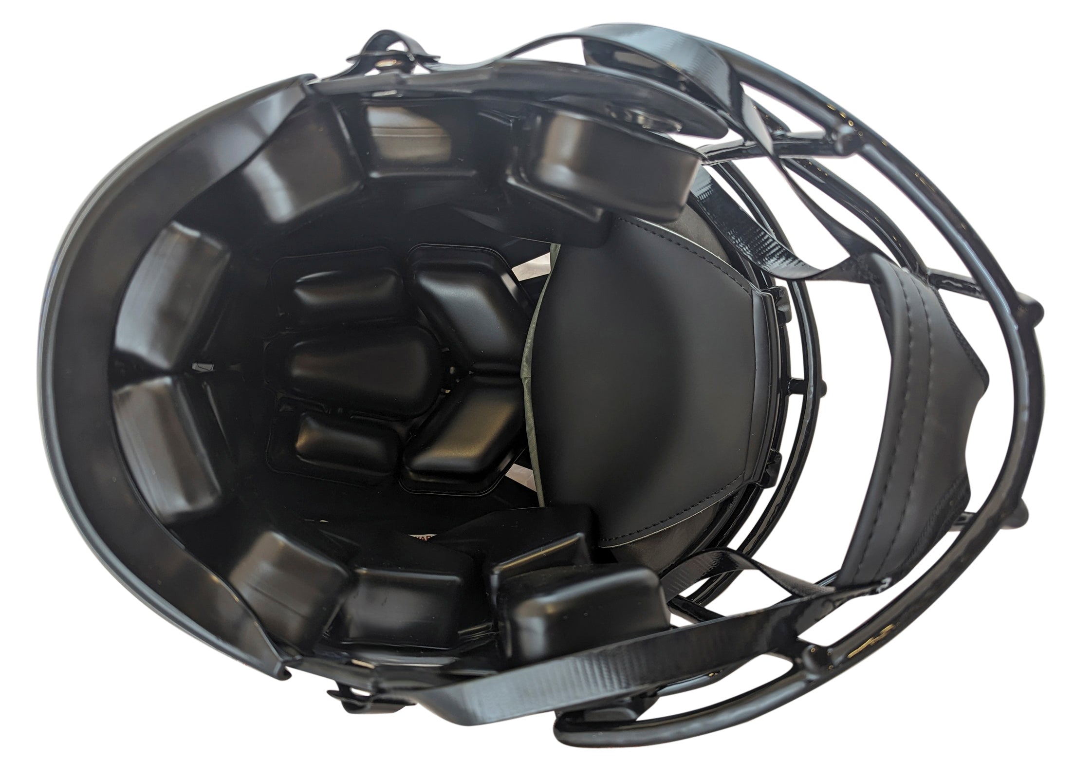 Lions Barry Sanders Signed Eclipse F/S Speed Proline Helmet W/ Case BAS Witness