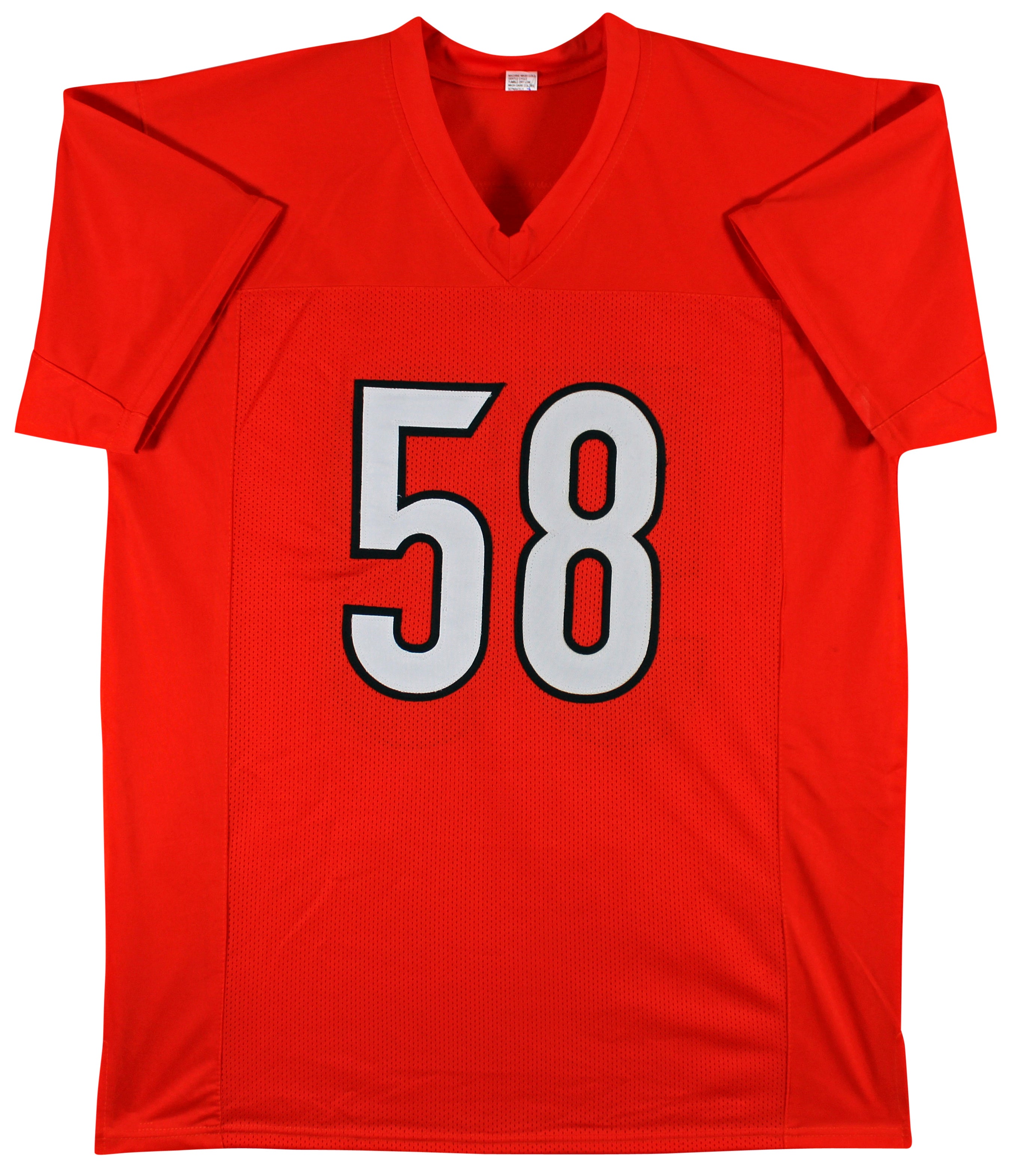 Joseph Ossai Authentic Signed Orange Pro Style Jersey Autographed BAS Witnessed