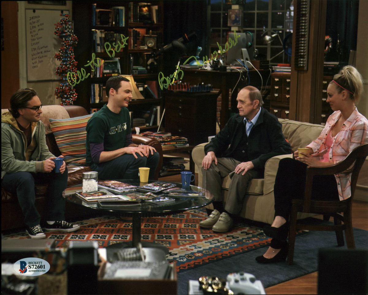 Bob Newhart The Big Bang Theory "All The Best" Signed 8x10 Photo BAS #S72601