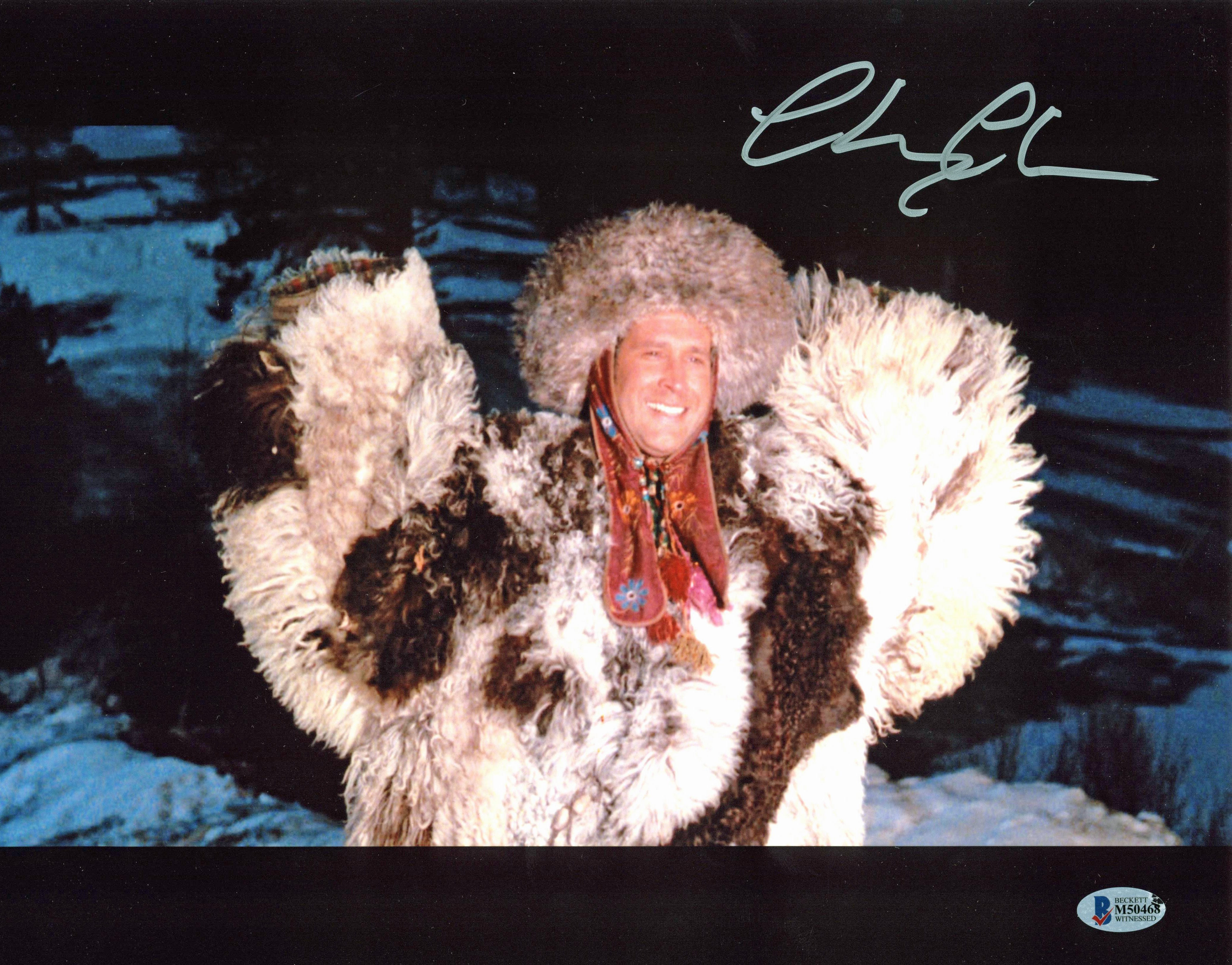 Chevy Chase Spies Like Us Authentic Signed 11x14 Photo BAS Witnessed 8
