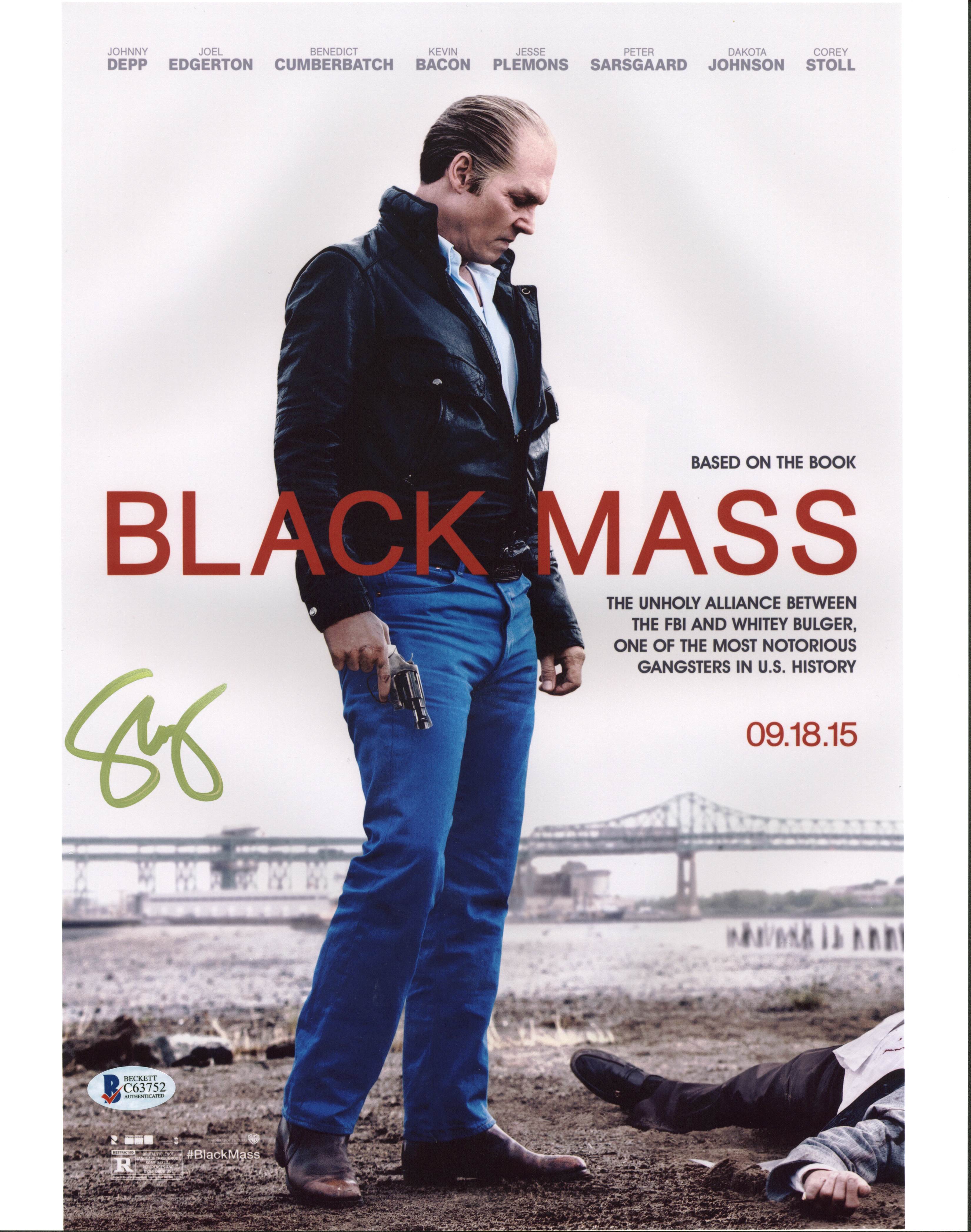 Scott Cooper Black Mass Authentic Signed 11x14 Photo Autographed BAS #C63752