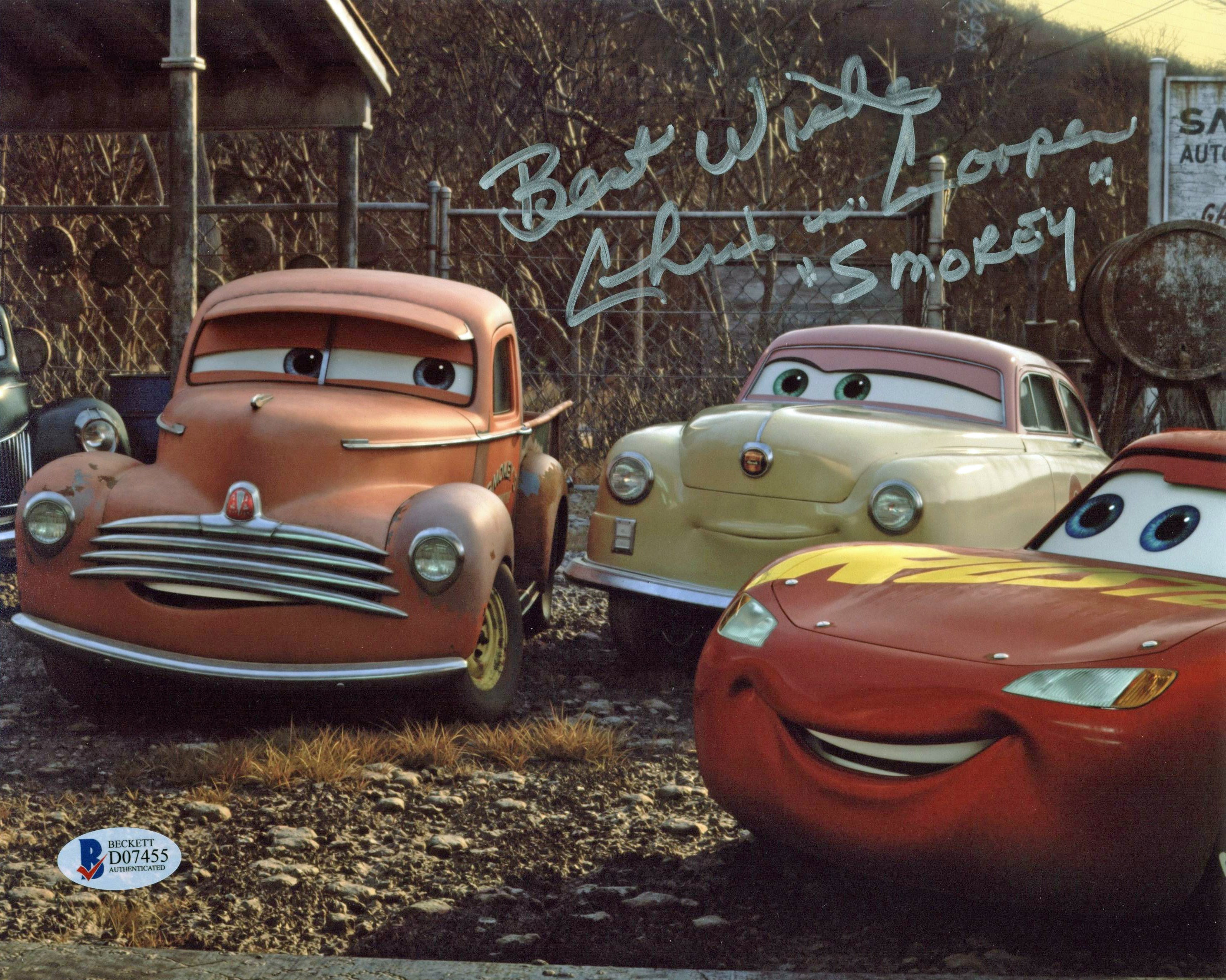 Chris Cooper Cars 3 "Smokey" Authentic Signed 8x10 Photo Autographed BAS #D07455
