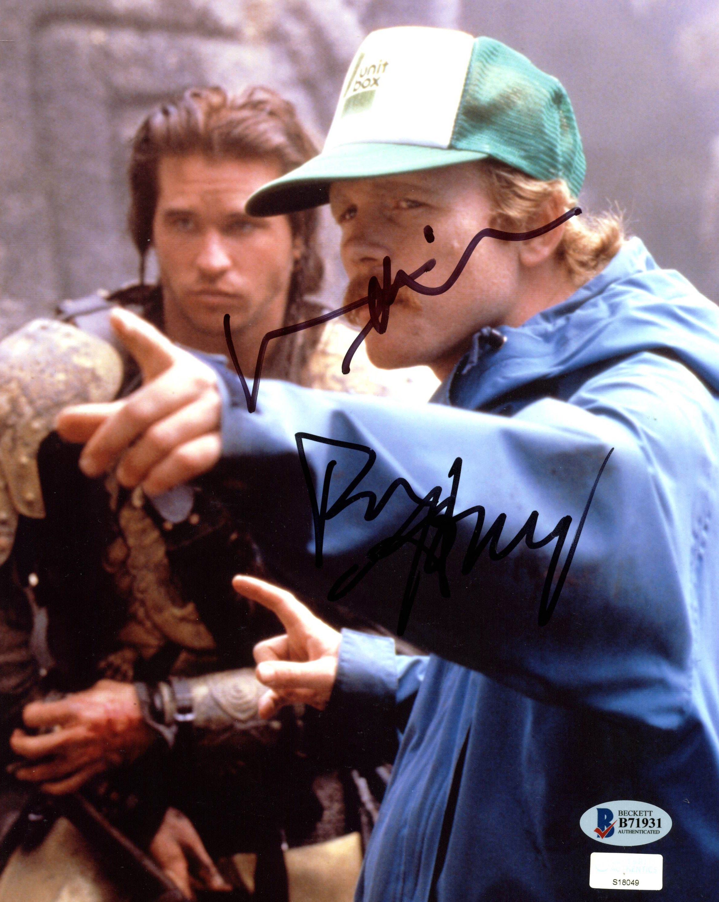 Ron Howard & Val Kilmer Willow Authentic Signed 8x10 Photo BAS #B71931