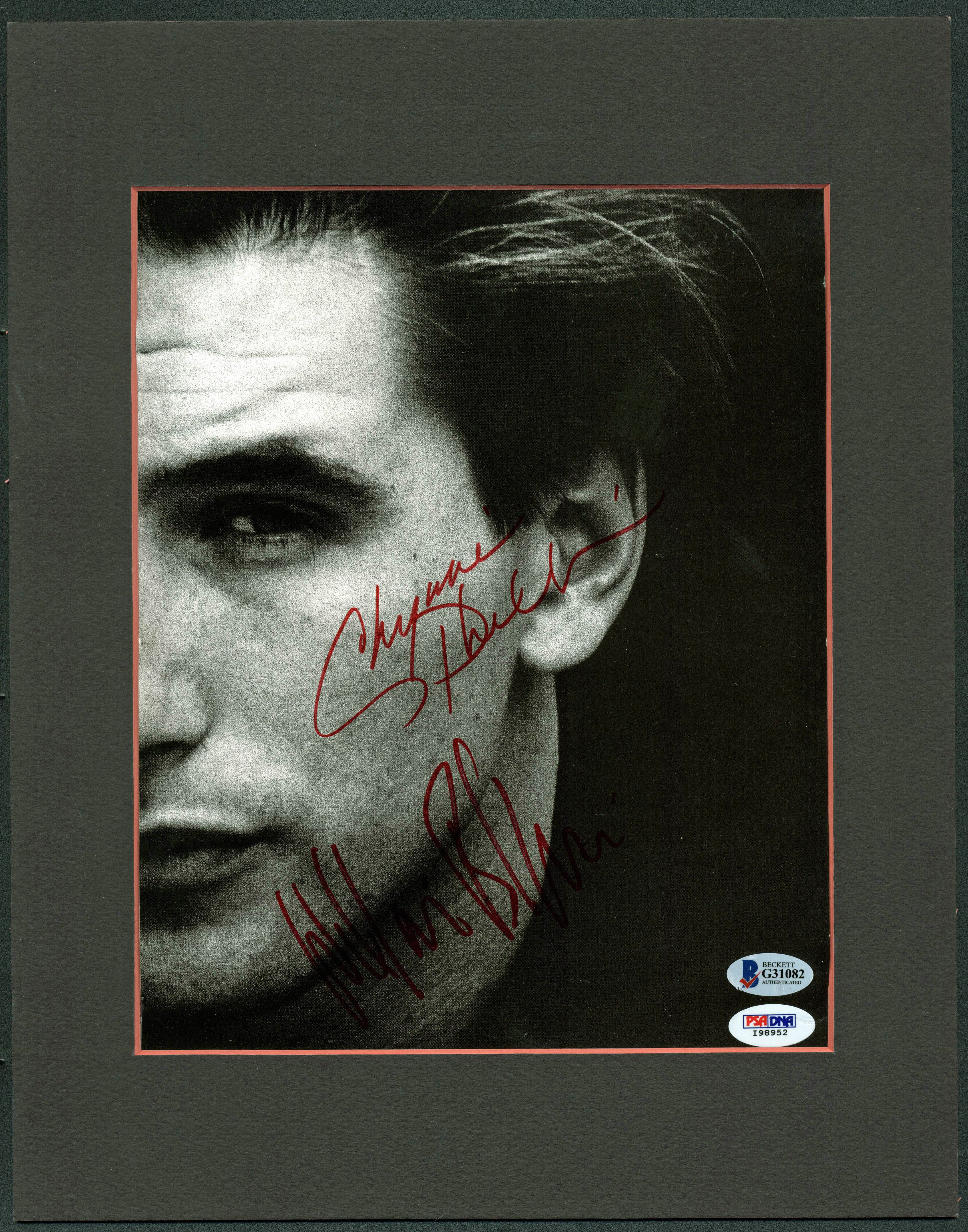 William Baldwin & Chynna Phillips Signed 8x11 Matted Magazine Page BAS #G31082