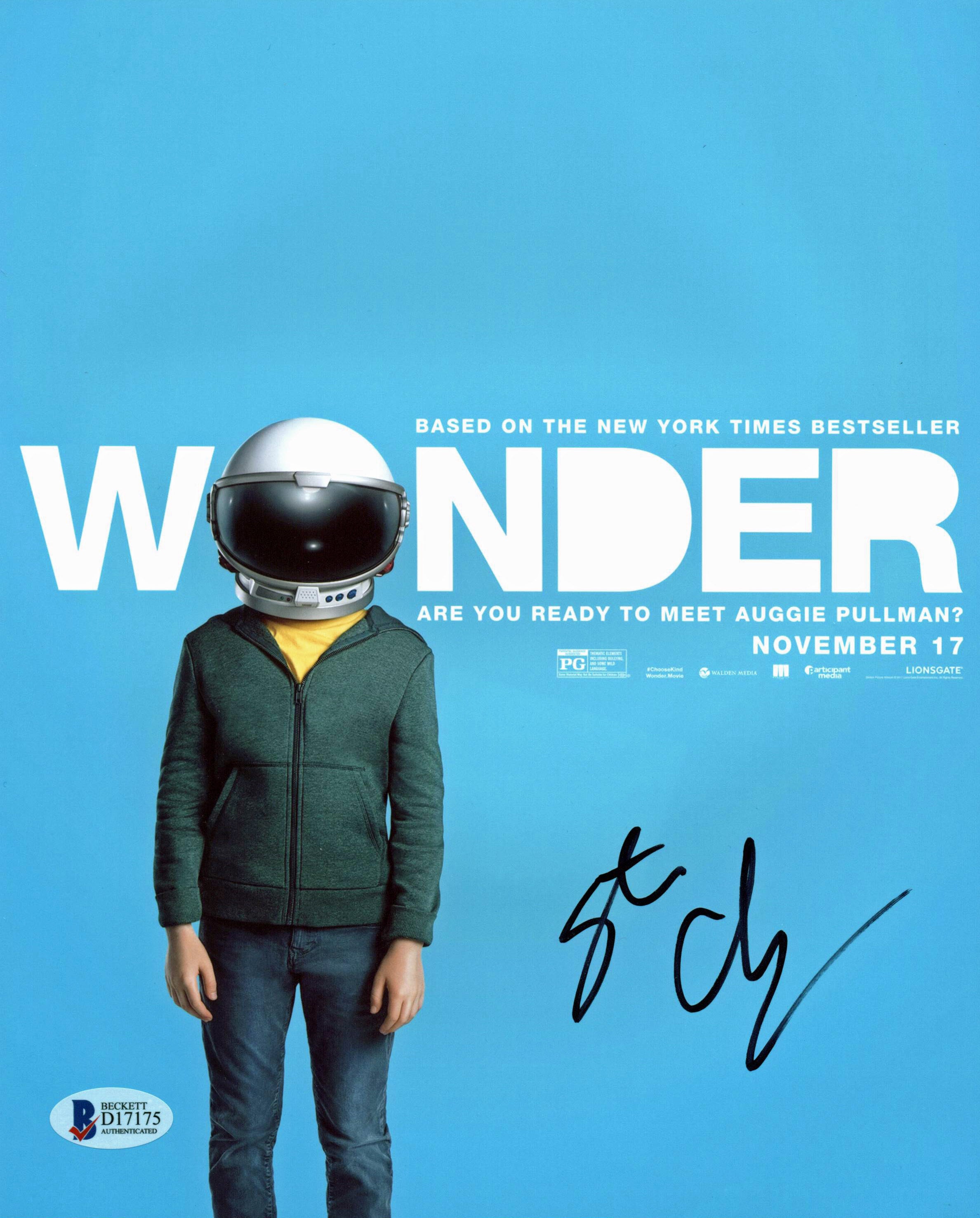 Stephen Chbosky Wonder Authentic Signed 8x10 Photo Autographed BAS #D17175