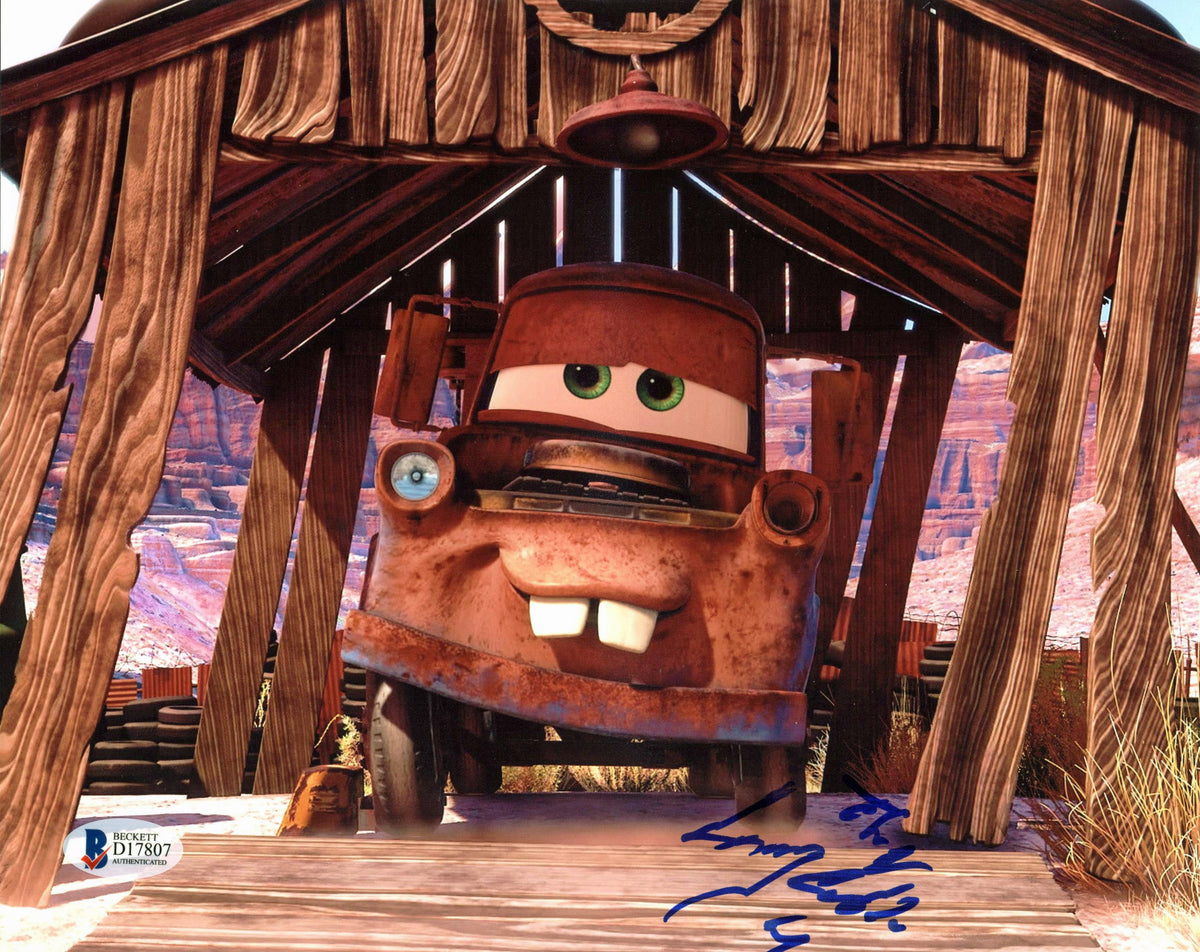 Larry the Cable Guy Cars Authentic Signed 8x10 Photo Autographed BAS #D17807