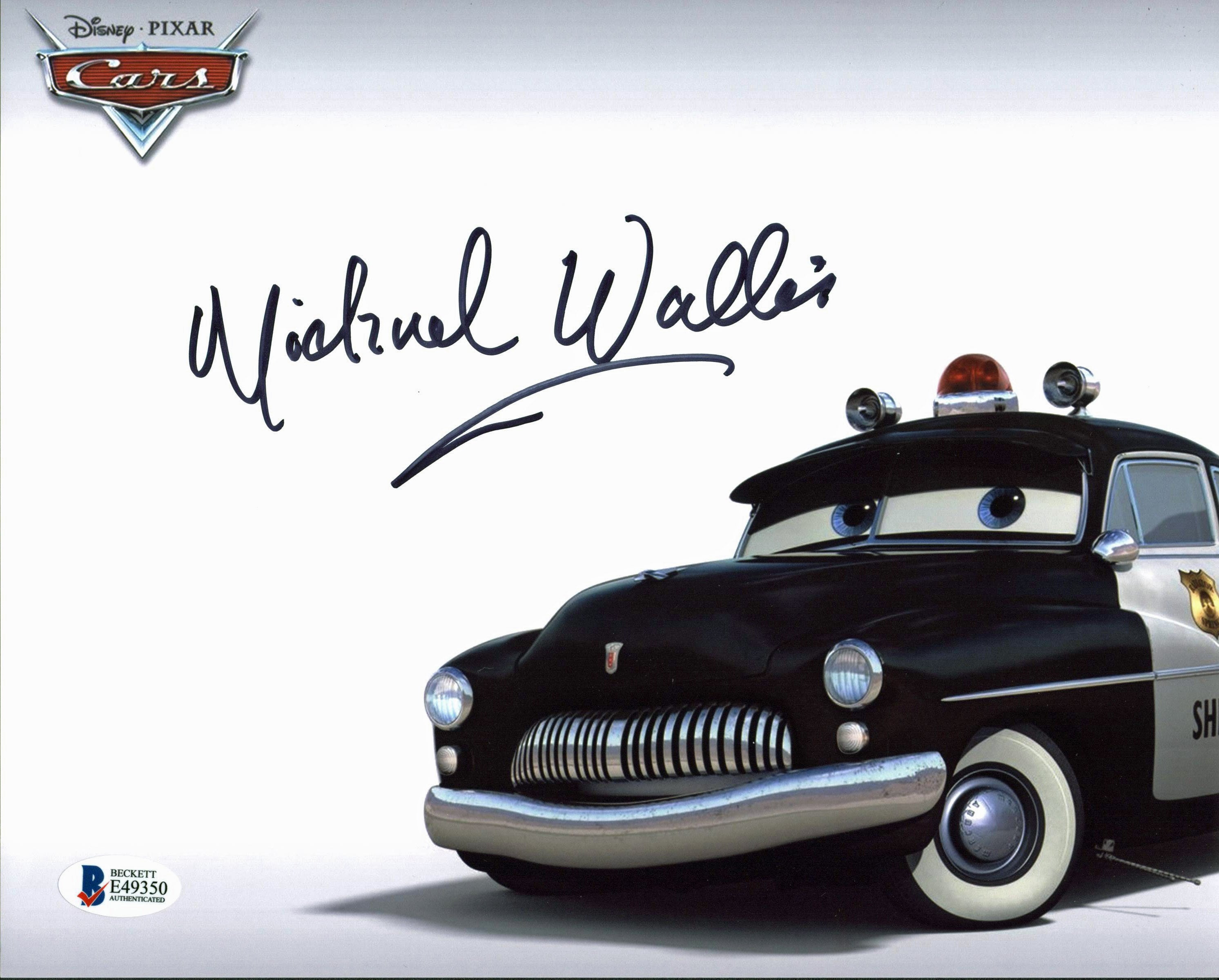 Michael Wallis Cars Sheriff Authentic Signed 8x10 Photo Autographed BAS #E49350