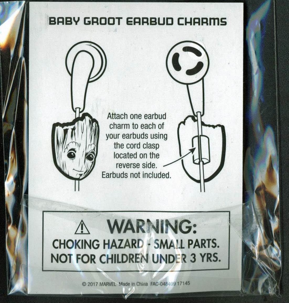 Baby Groot Guardians of the Galaxy Earbud Charms