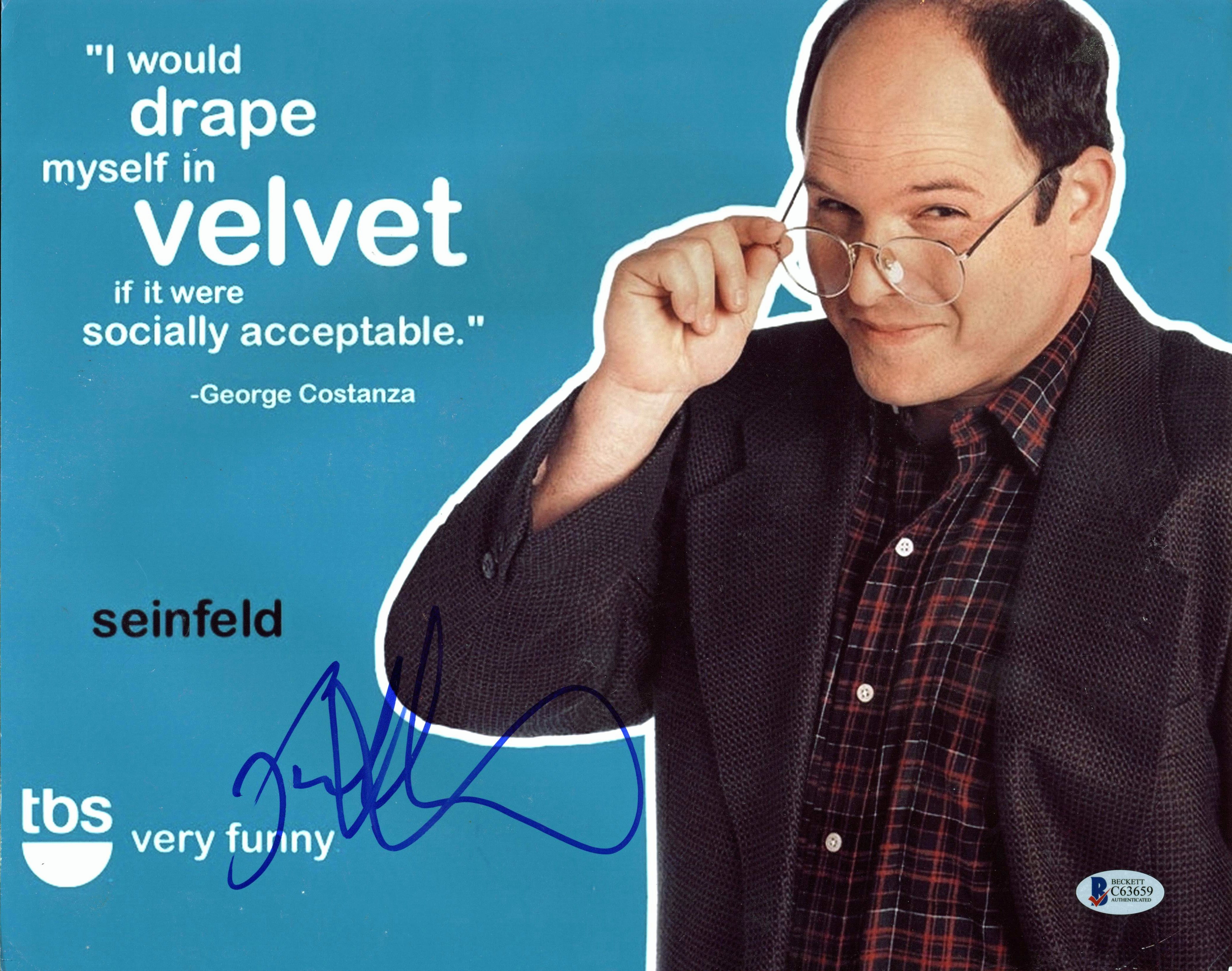 Jason Alexander Seinfeld Authentic Signed 11x14 Photo Autographed BAS #C63659