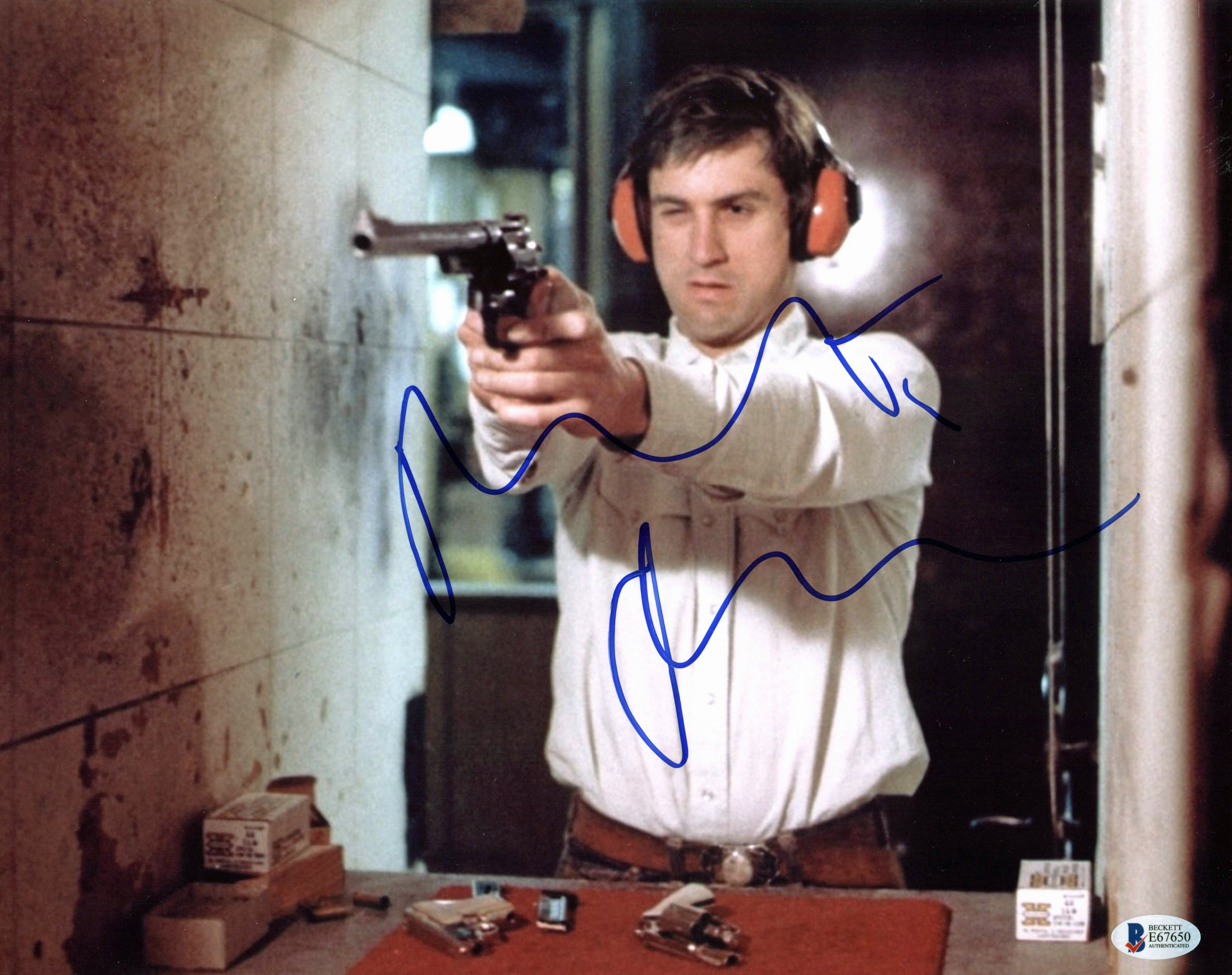 Robert Deniro Taxi Driver Authentic Signed 11x14 Photo Autographed BAS #E67650