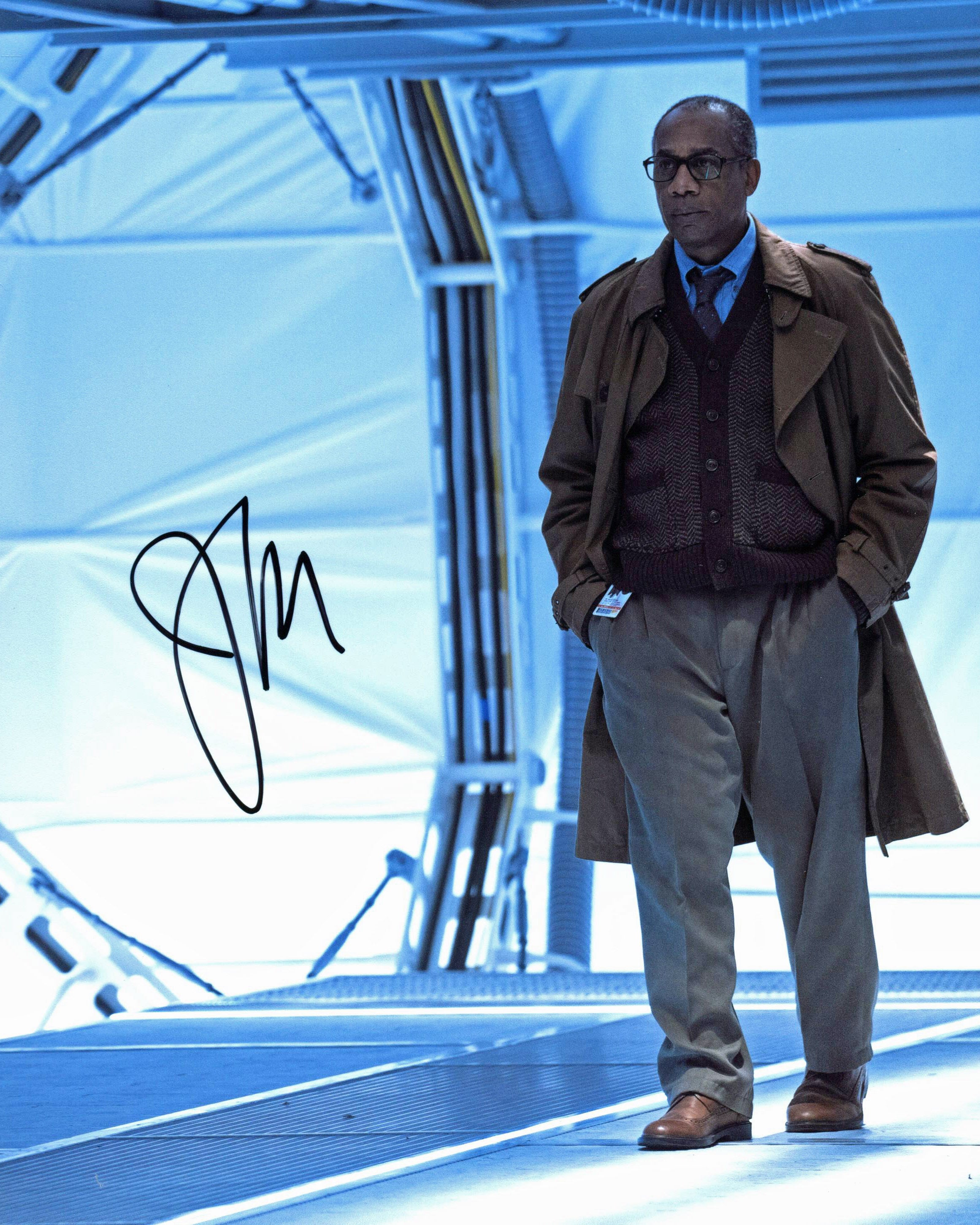 Joe Morton Justice League Authentic Signed 8x10 Photo Autographed BAS #E37943
