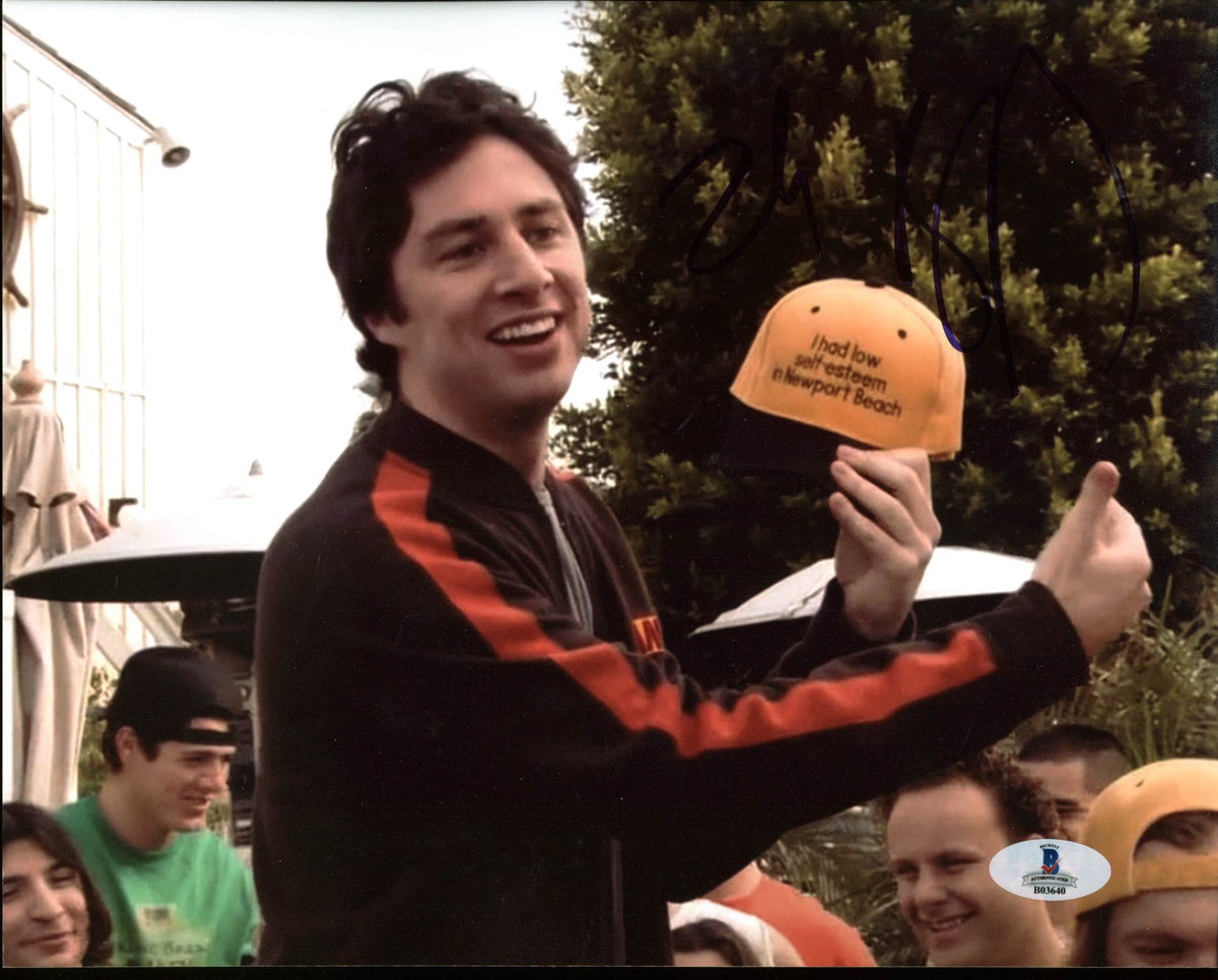 Zach Braff Arrested Development Authentic Signed 8X10 Photo BAS #B03640