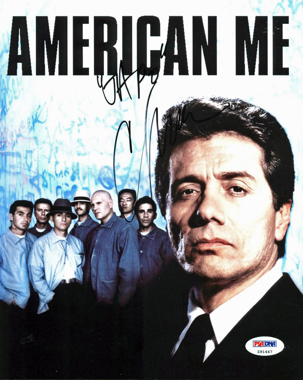 Cary-Hiroyuki Tagawa American Me Authentic Signed 8X10 Photo PSA/DNA #Z91447