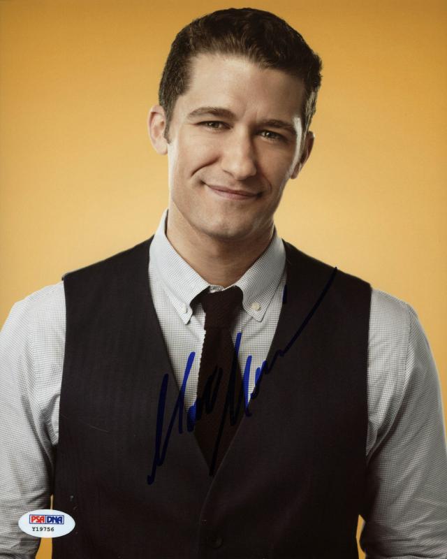 Matthew Morrison Glee Signed Authentic 8X10 Photo Autographed PSA/DNA #Y19756