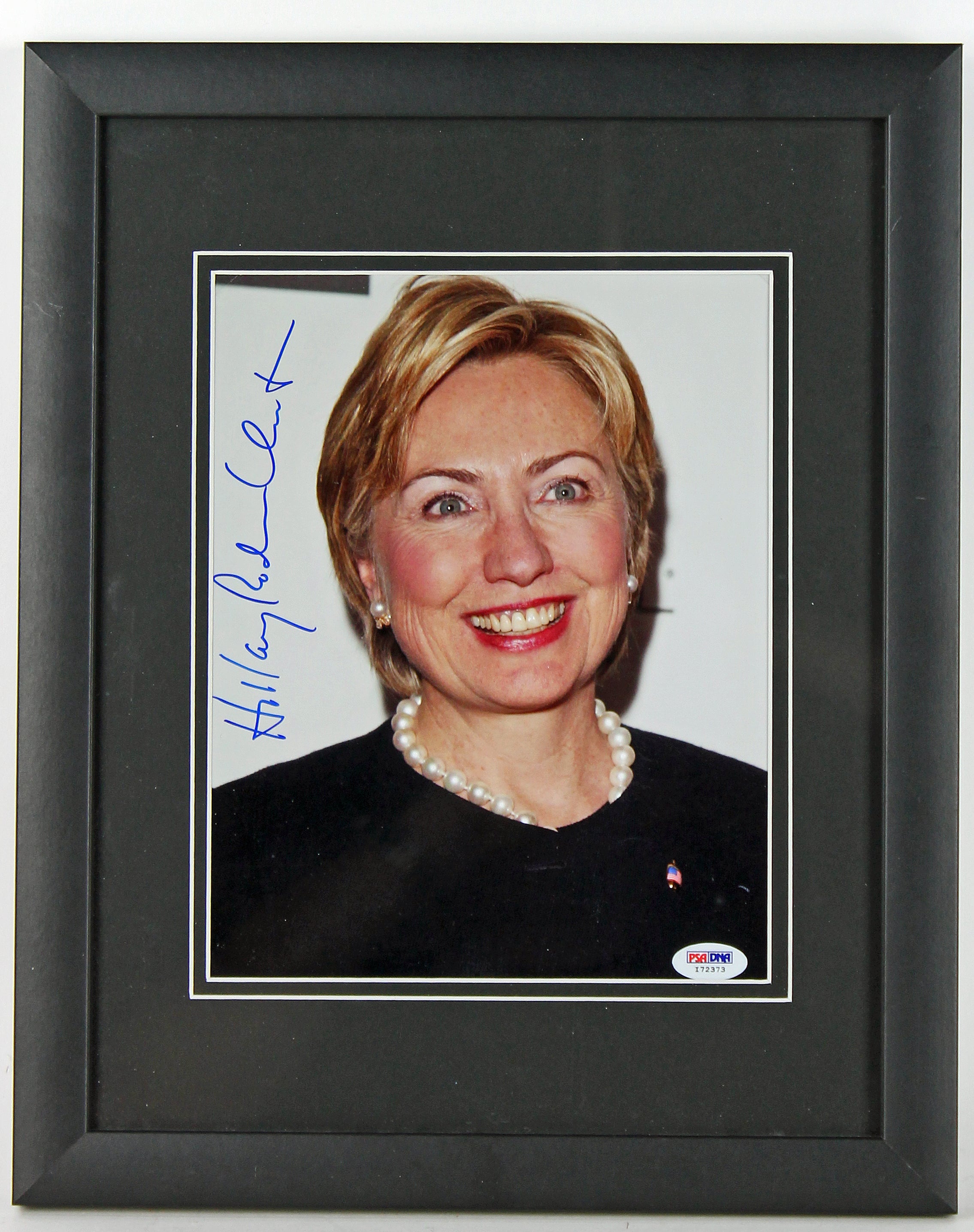 Hillary "Rodham" Clinton Authentic Signed 8x10 Photo Framed PSA/DNA #I72373