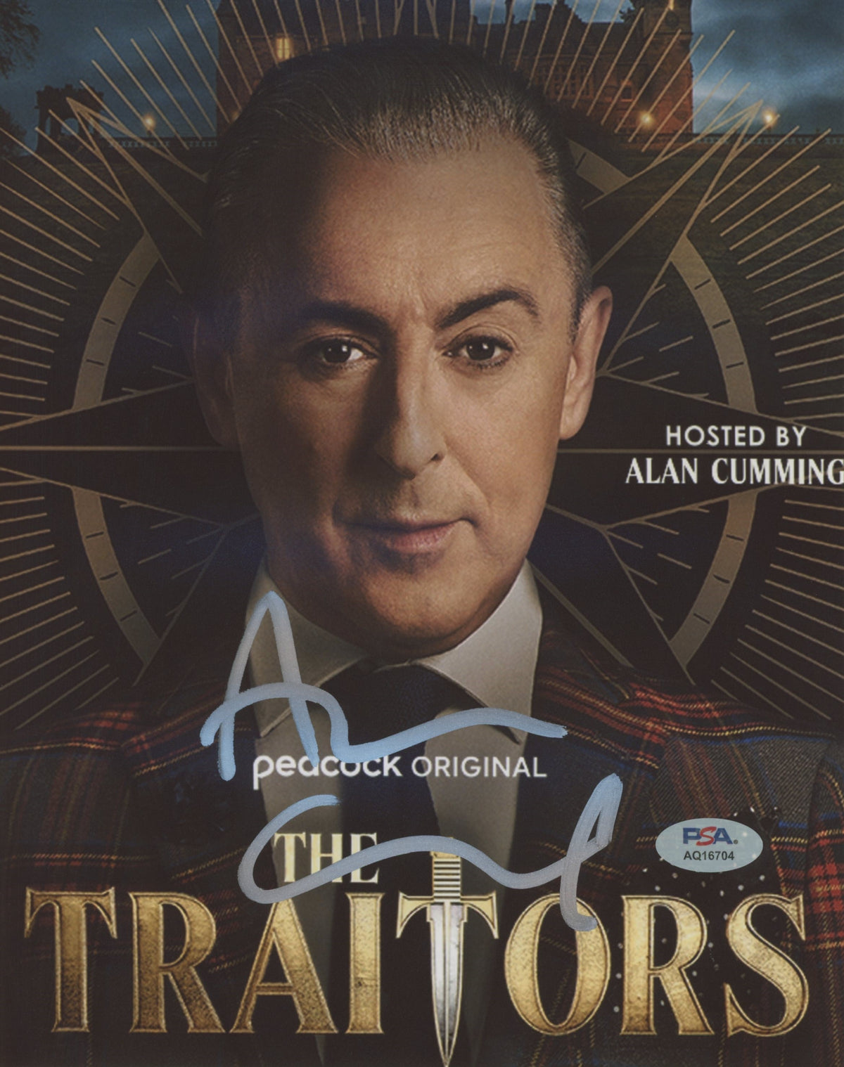 Alan Cumming The Traitors Authentic Signed 8x10 Photo PSA/DNA #AQ16704