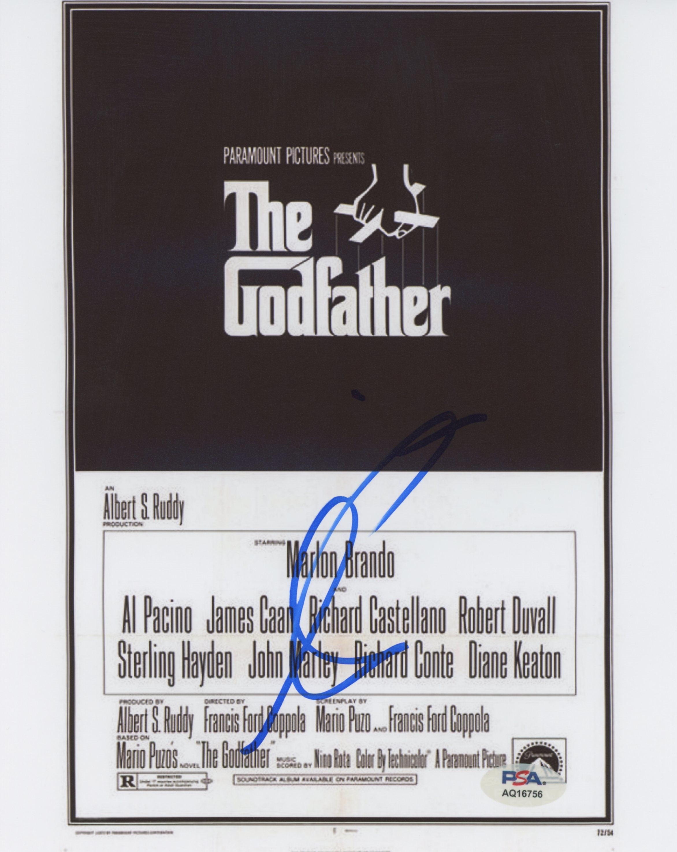 Al Pacino The Godfather Authentic Signed 8x10 Photo Autographed PSA/DNA #AQ16756