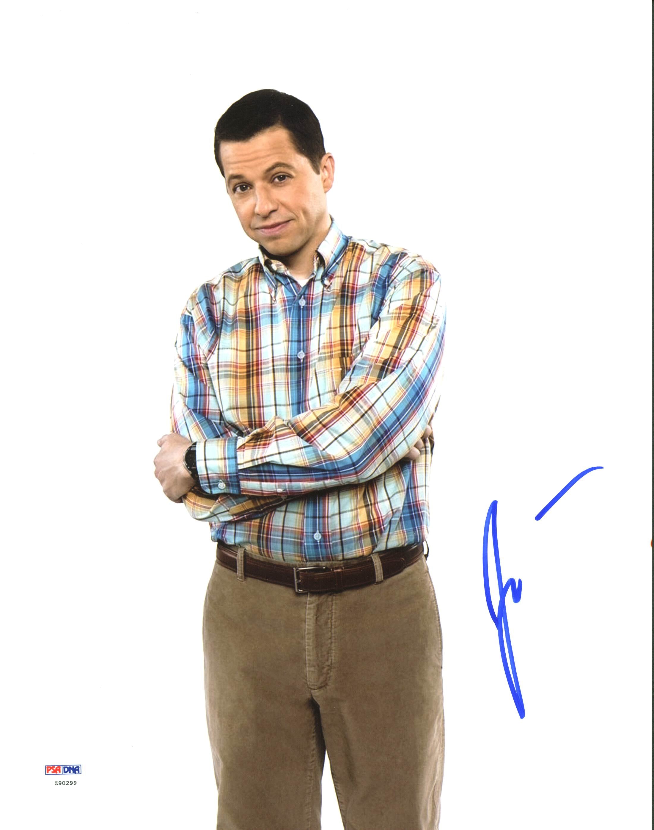 Jon Cryer Two and a Half Men Authentic Signed 11X14 Photo PSA/DNA #Z90299