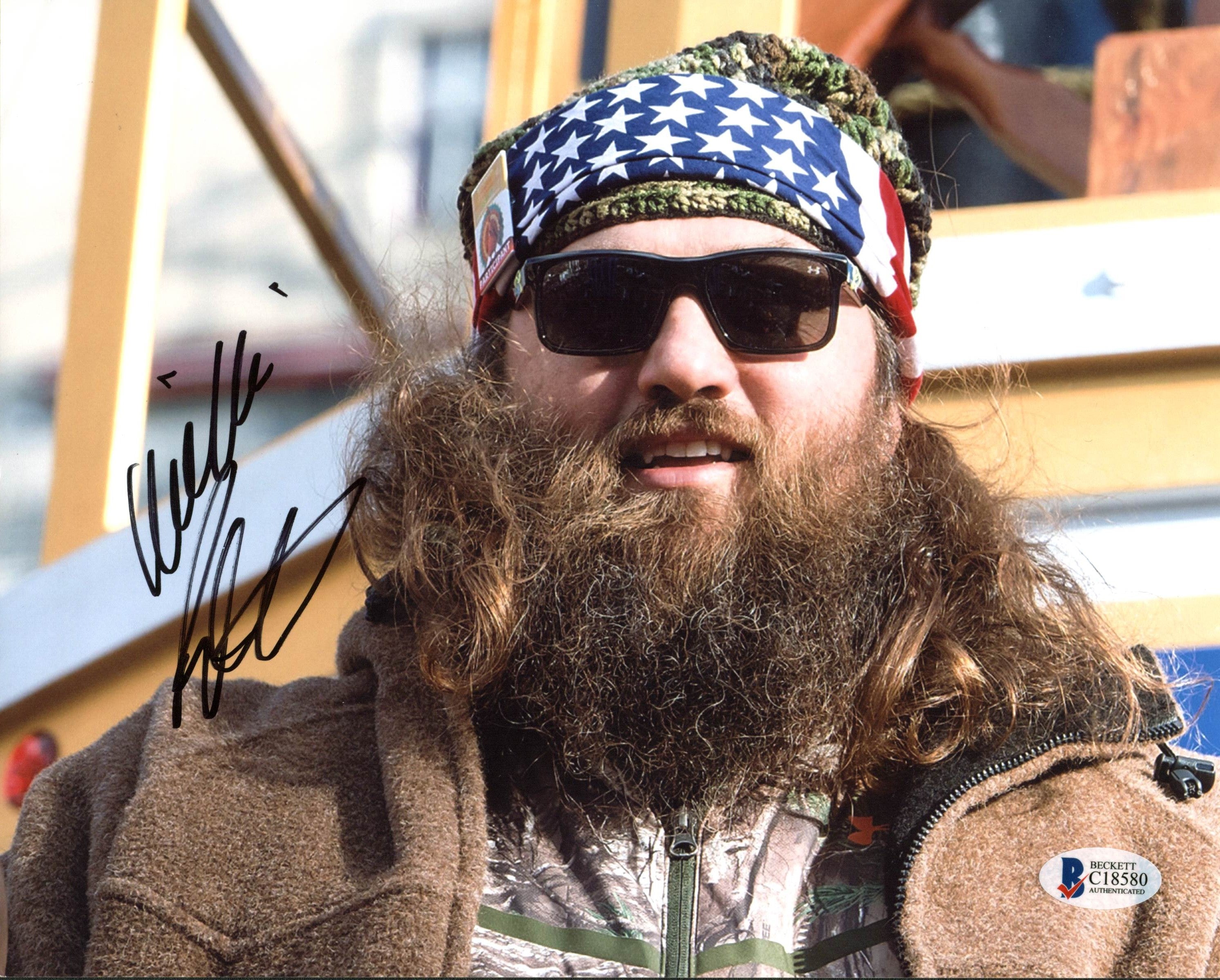 Willie Robertson Duck Dynasty Authentic Signed 8X10 Photo BAS #C18580