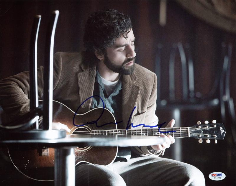 Oscar Isaac Inside Llewyn Davis Signed Authentic 11X14 Photo PSA/DNA #Y14996