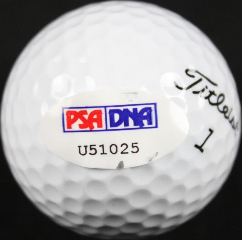Brad Faxon Golf Authentic Signed Titleist Golf Ball Autographed PSA/DNA #U51025