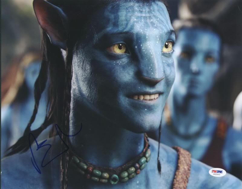 Sam Worthington Avatar Signed Authentic 11X14 Photo Autographed PSA/DNA #U52663