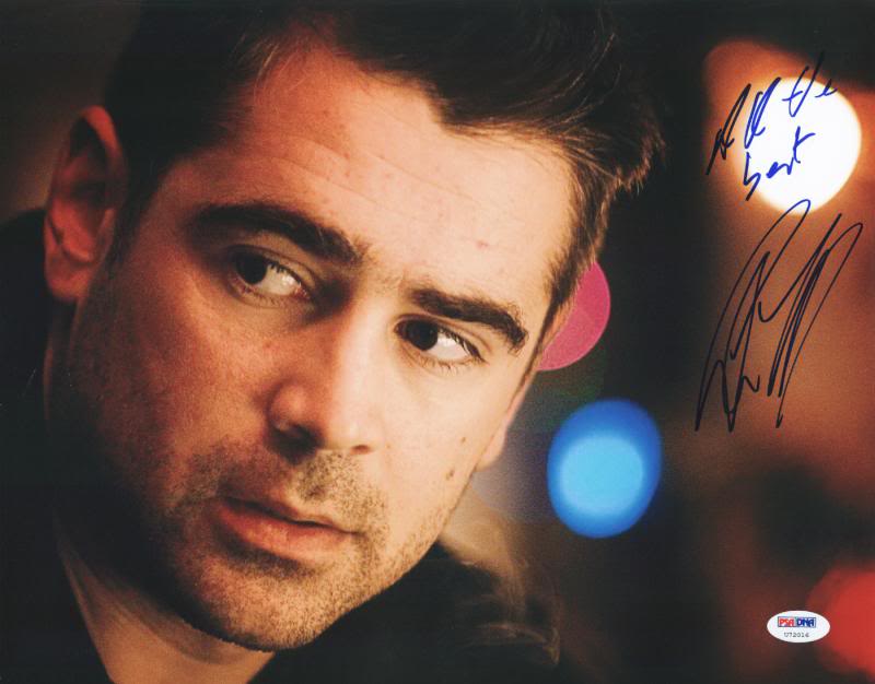 Colin Farrell The Recruit Signed Authentic 11X14 Photo PSA/DNA #U72016
