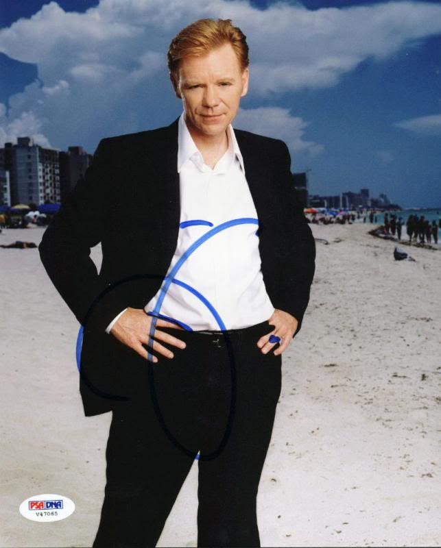 David Caruso Csi Miami Signed Authentic 8X10 Photo Autographed PSA/DNA #V47065