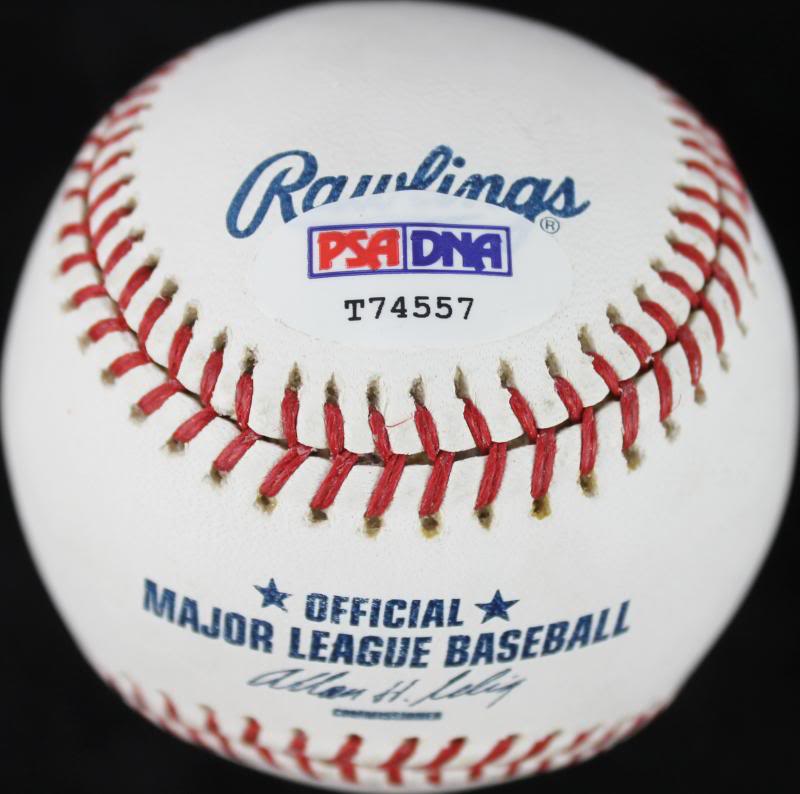Rockies Carlos Gonzalez Signed Authentic OML Baseball PSA/DNA #T74557