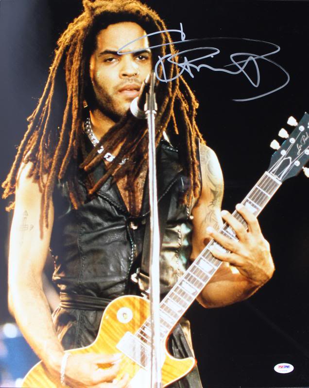Lenny Kravitz Signed Authentic 16X20 Photo Autographed PSA/DNA #U70526