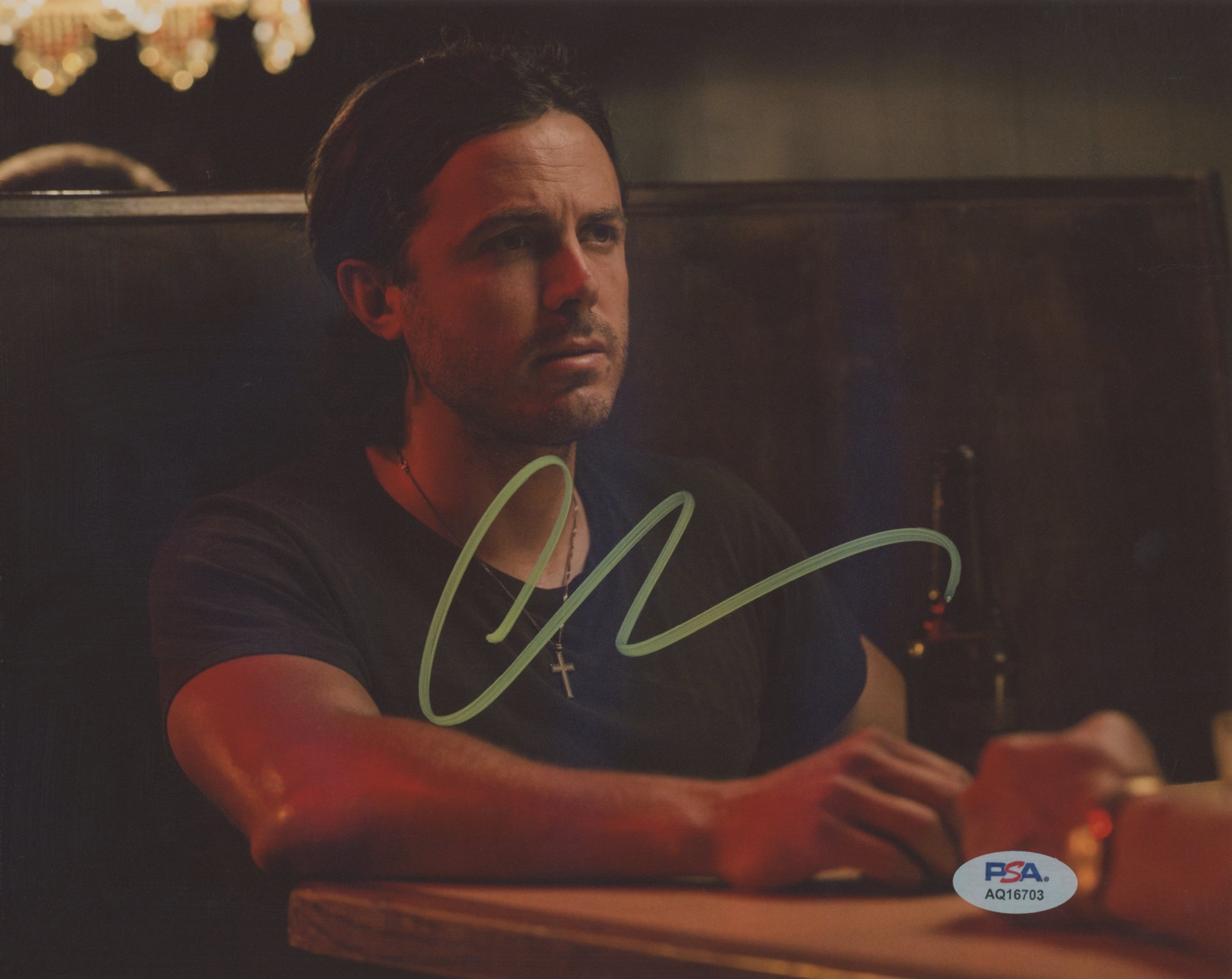 Casey Affleck Manchester by the Sea Authentic Signed 8x10 Photo PSA/DNA #AQ16703