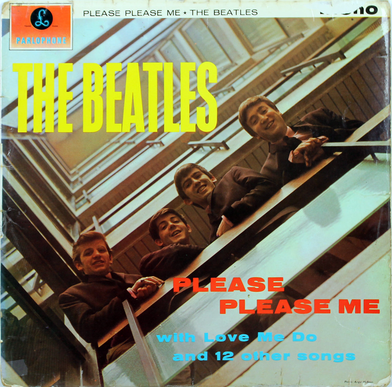 Ringo Starr The Beatles Signed Please Please Me Album Cover BAS #A81093