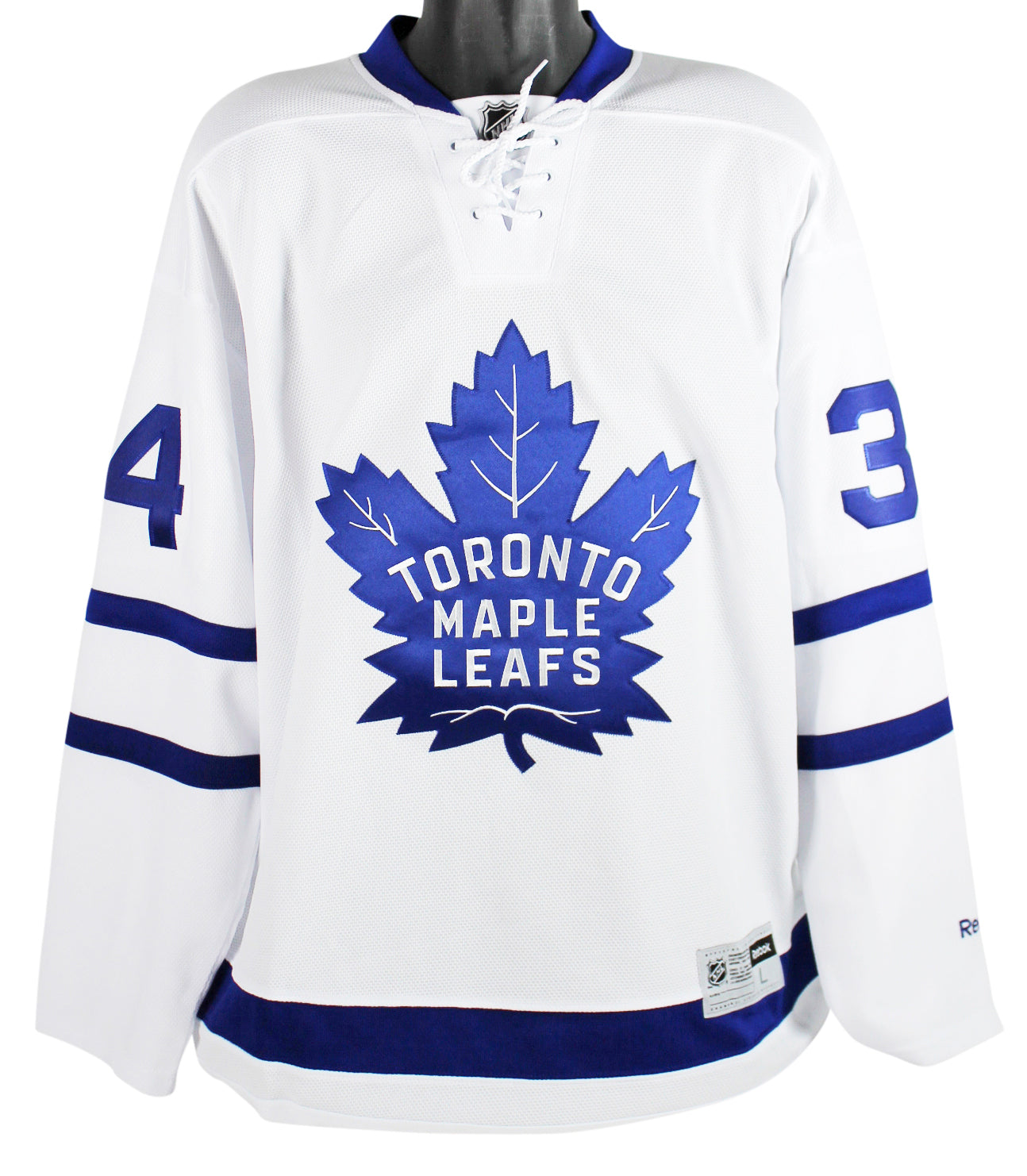 Maple Leafs Auston Matthews Authentic Signed White Reebok Jersey Fanatics