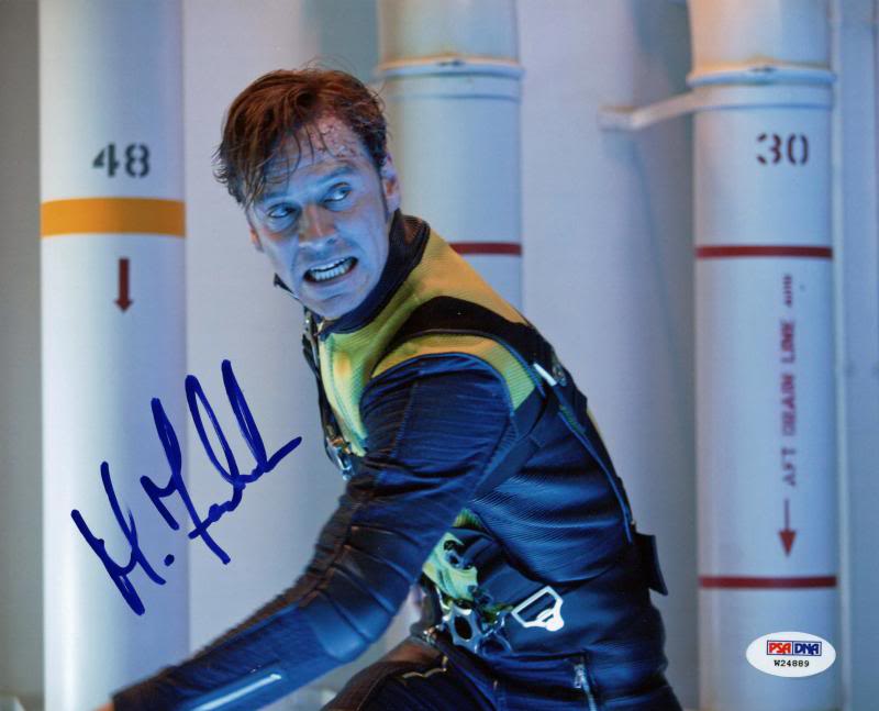 Michael Fassbender X-Men First Class Signed Authentic 8X10 Photo PSA/DNA #W24889