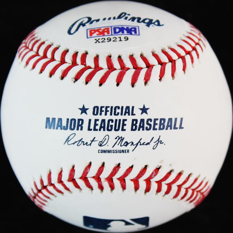 Dodgers Zach Lee Signed Authentic OML Baseball Autographed PSA/DNA #X29219