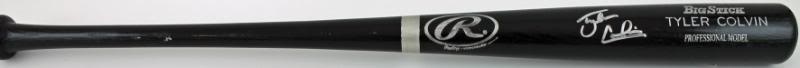Cubs Tyler Colvin Authentic Signed Baseball Bat PSA/DNA #Q41188
