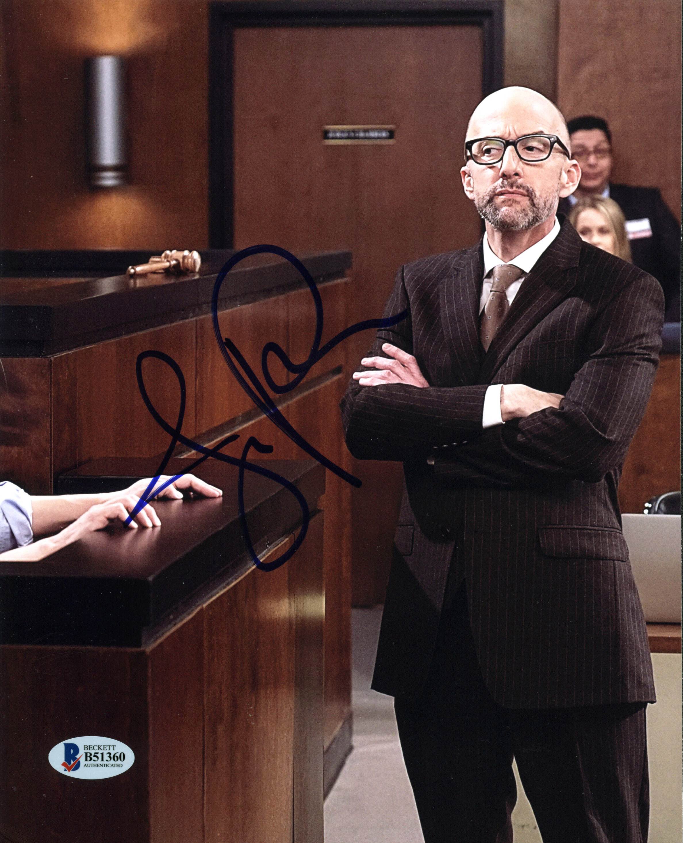Jim Rash Community Authentic Signed 8X10 Photo Autographed BAS #B51360