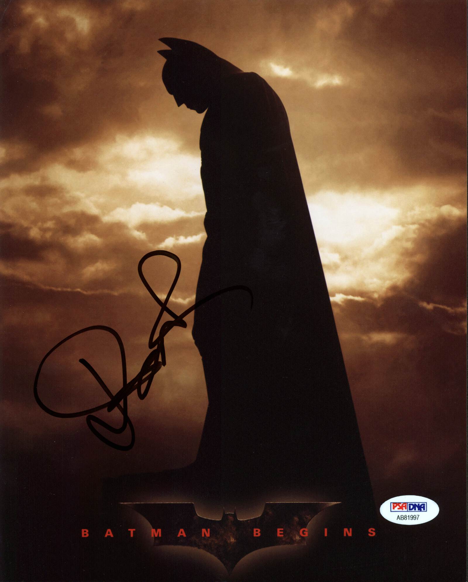 David S. Goyer Batman Begins Authentic Signed 8X10 Photo PSA/DNA #AB81997