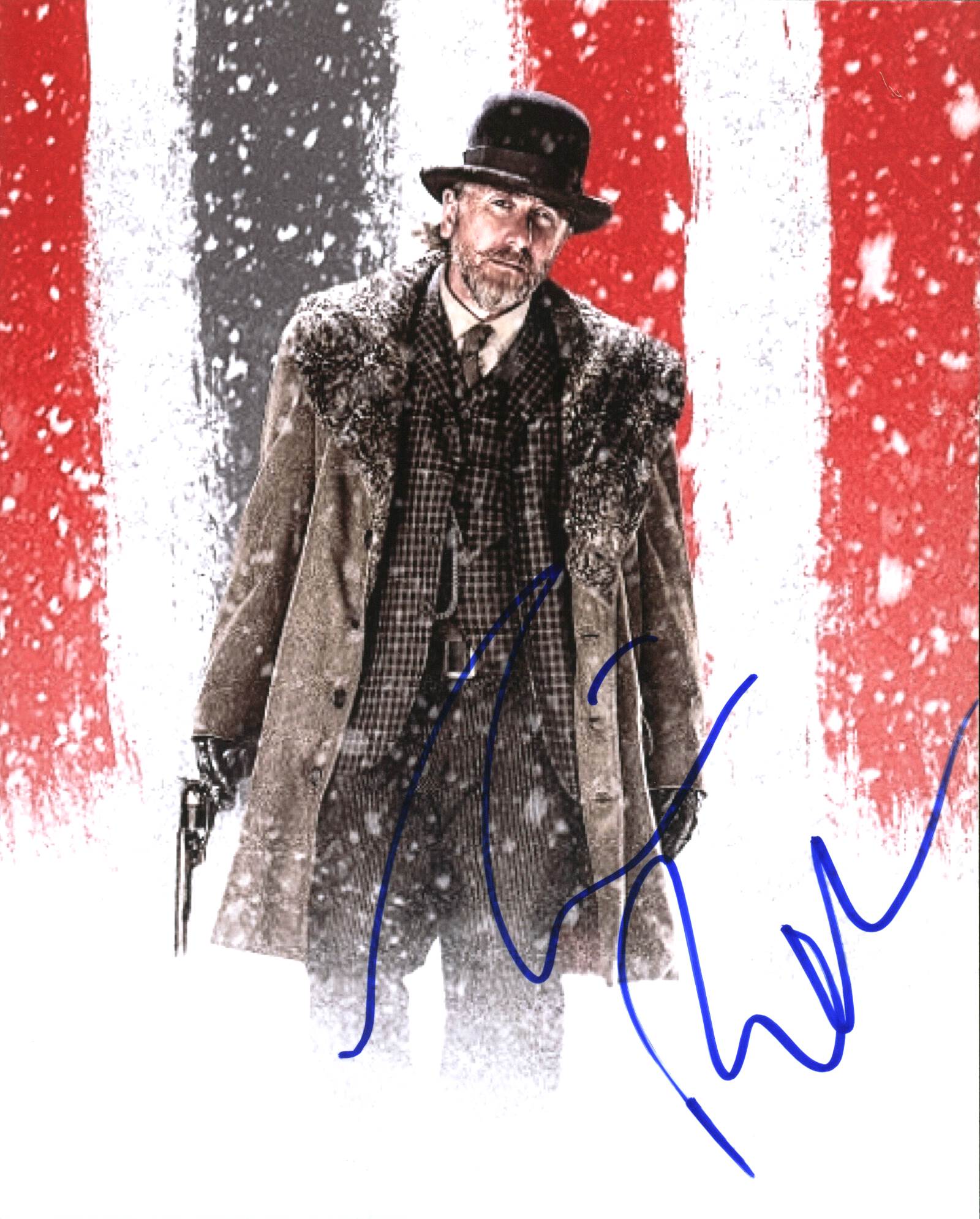 Tim Roth The Hateful Eight Authentic Signed 8X10 Photo PSA/DNA #AB83271