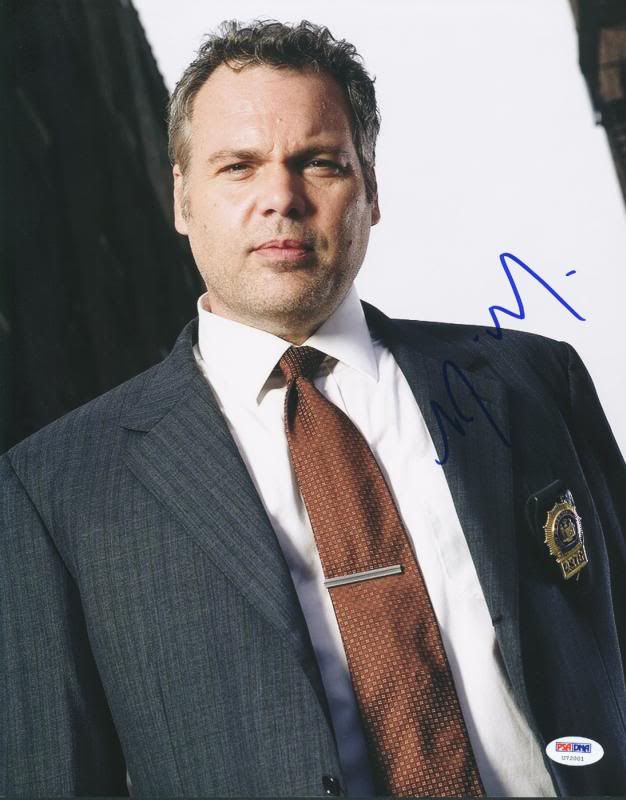 Vincent D'Onofrio Law & Order Signed Authentic 11X14 Photo PSA/DNA #U72001