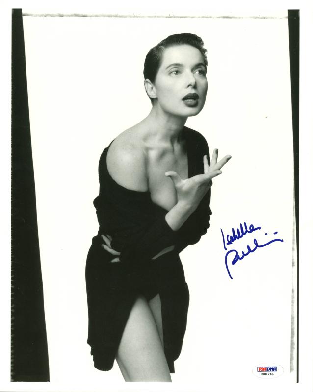 Isabella Rossellini Authentic Signed 10X12.5 Magazine Page Photo PSA/DNA #J00761