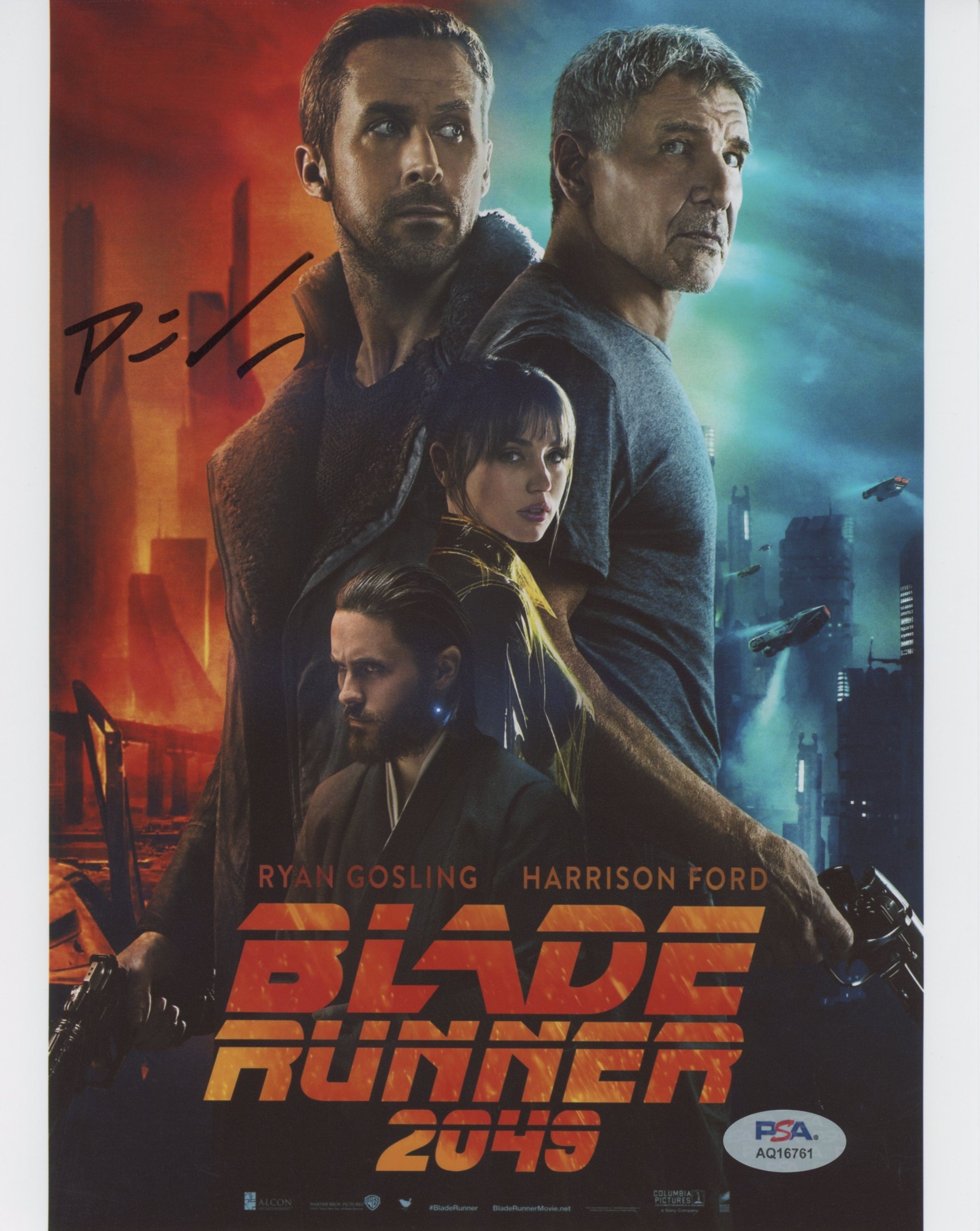 Denis Villeneuve Blade Runner 2049 Authentic Signed 8x10 Photo PSA/DNA #AQ16761